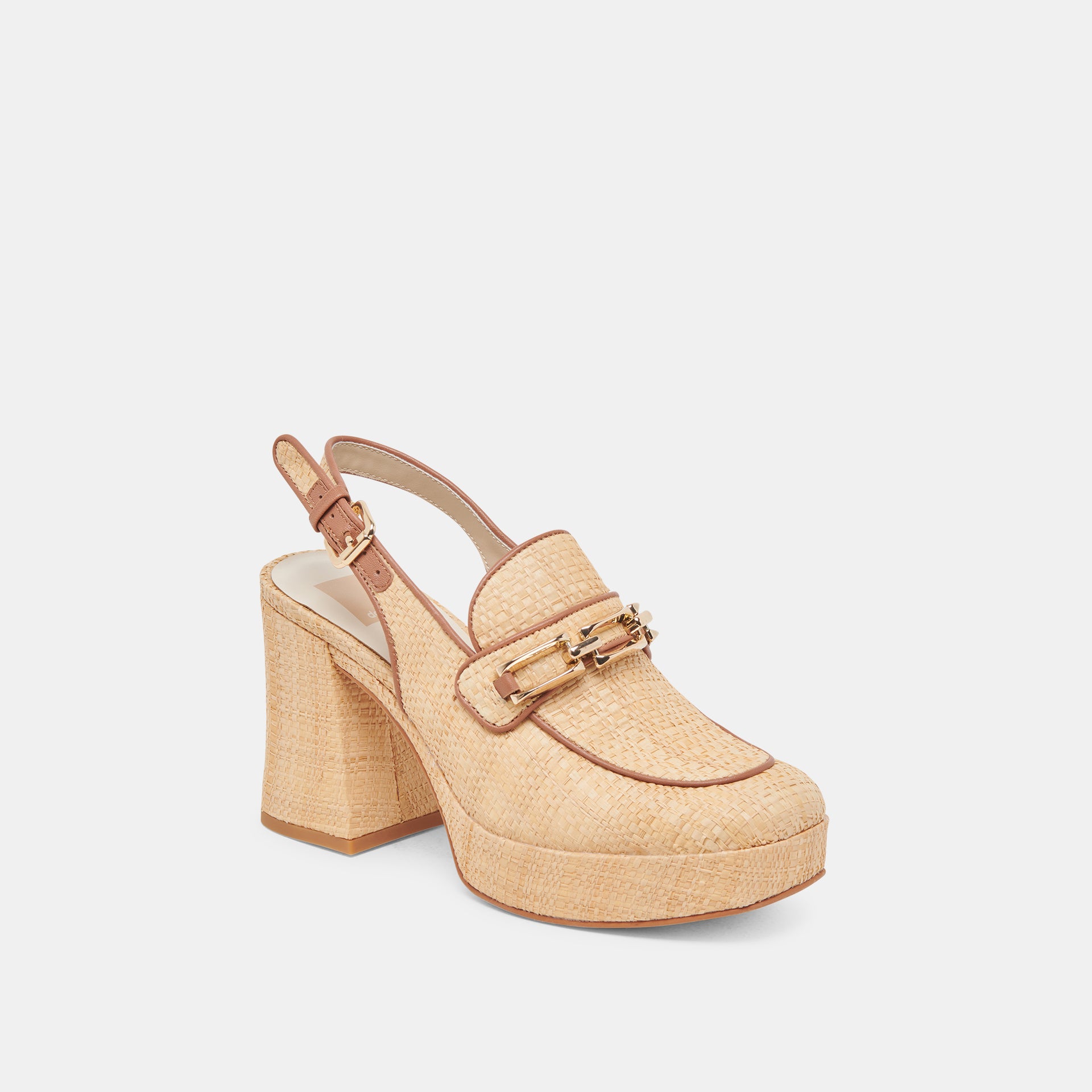 noles heels in lt natural raffia