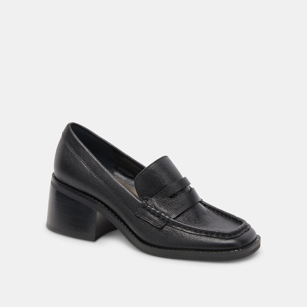 TALIE LOAFERS ONYX EMBOSSED LEATHER - image 2