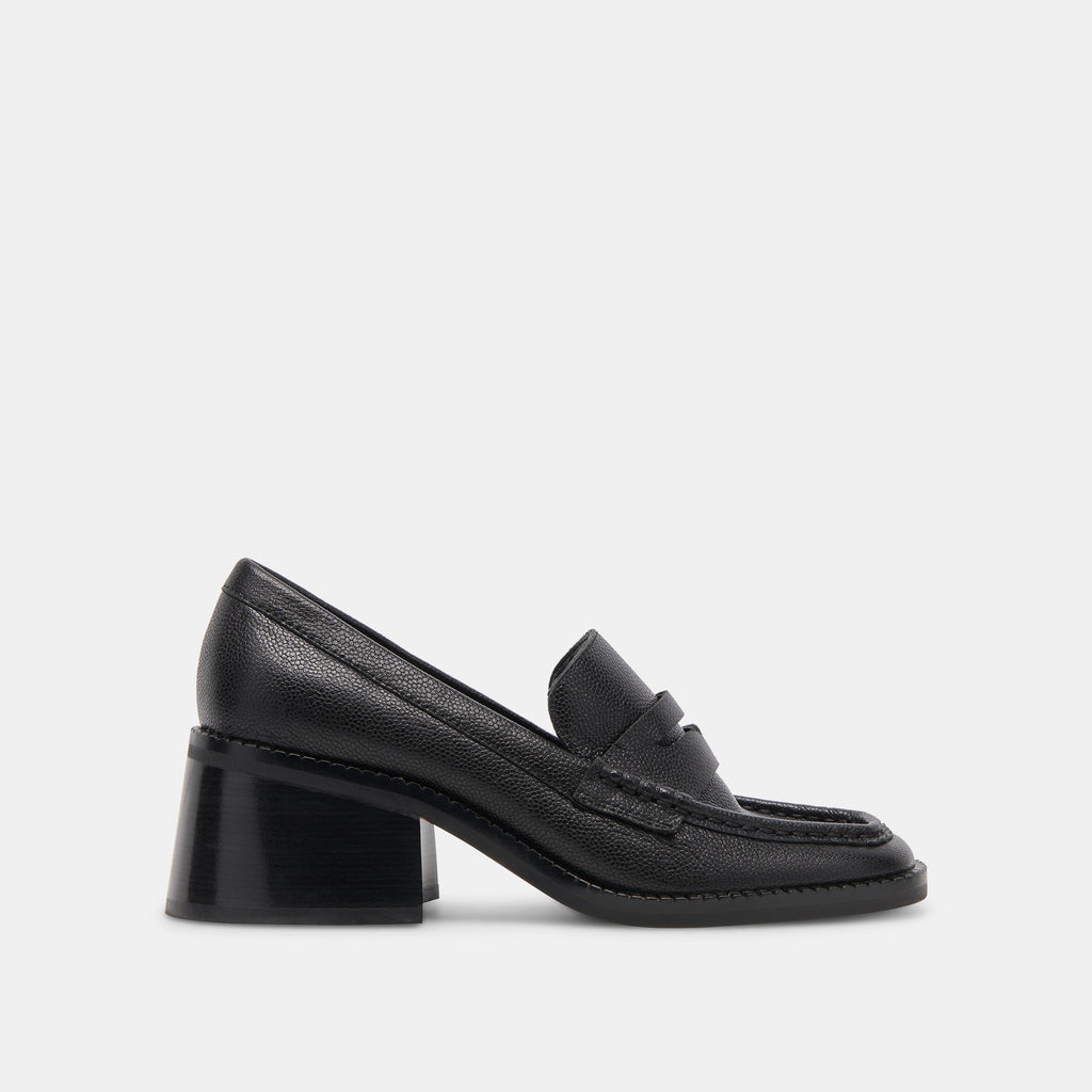TALIE LOAFERS ONYX EMBOSSED LEATHER - image 1