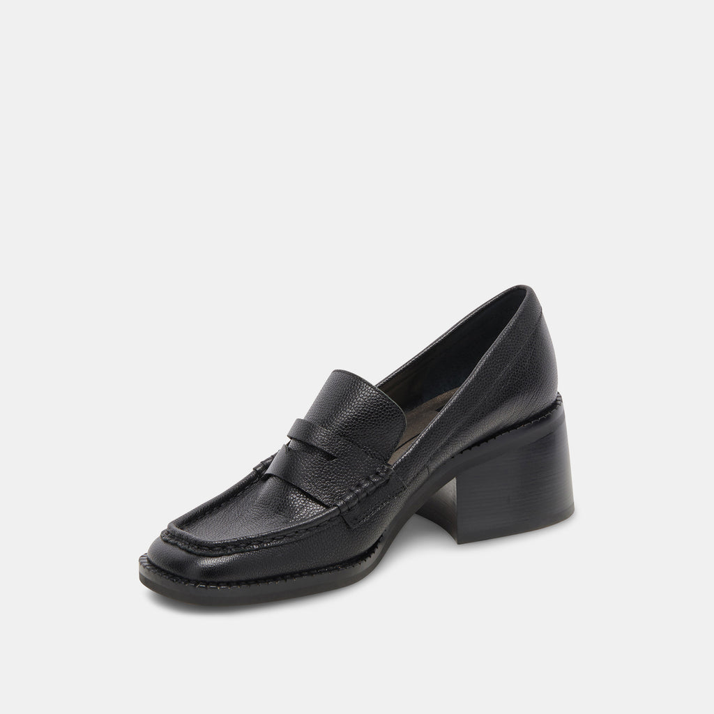 TALIE LOAFERS ONYX EMBOSSED LEATHER - image 4