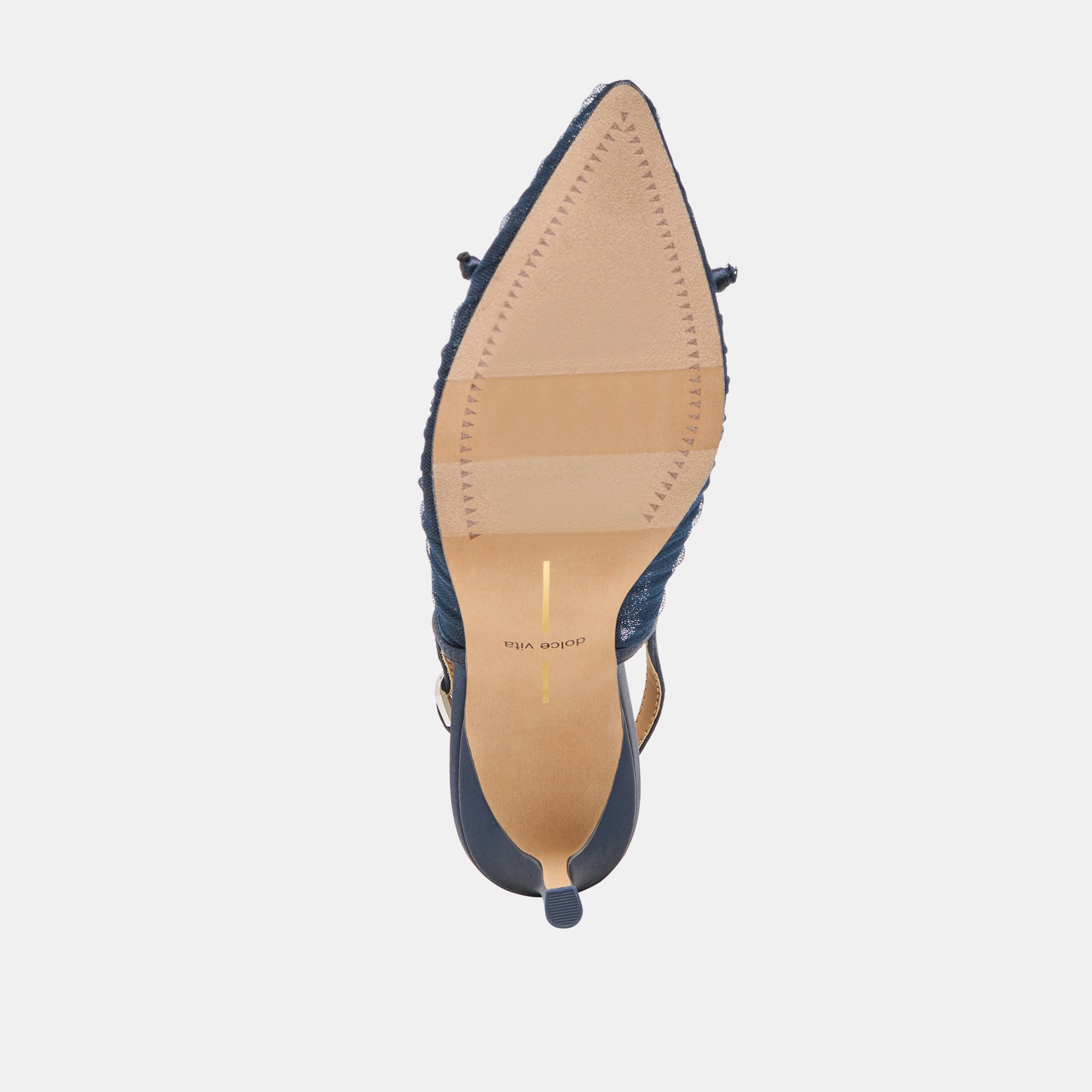 Yela Navy Tulle Heels Yela Navy Tulle Heels