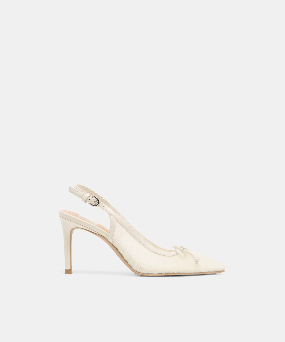 Yela White Tulle Heels | Dolce Vita