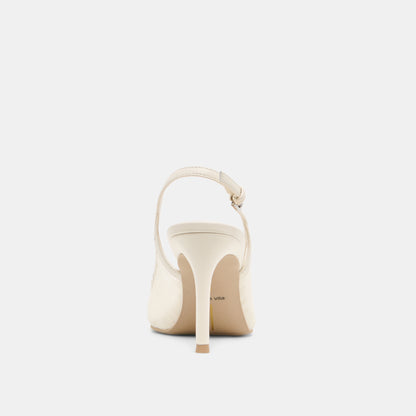 YELA HEELS WHITE TULLE
