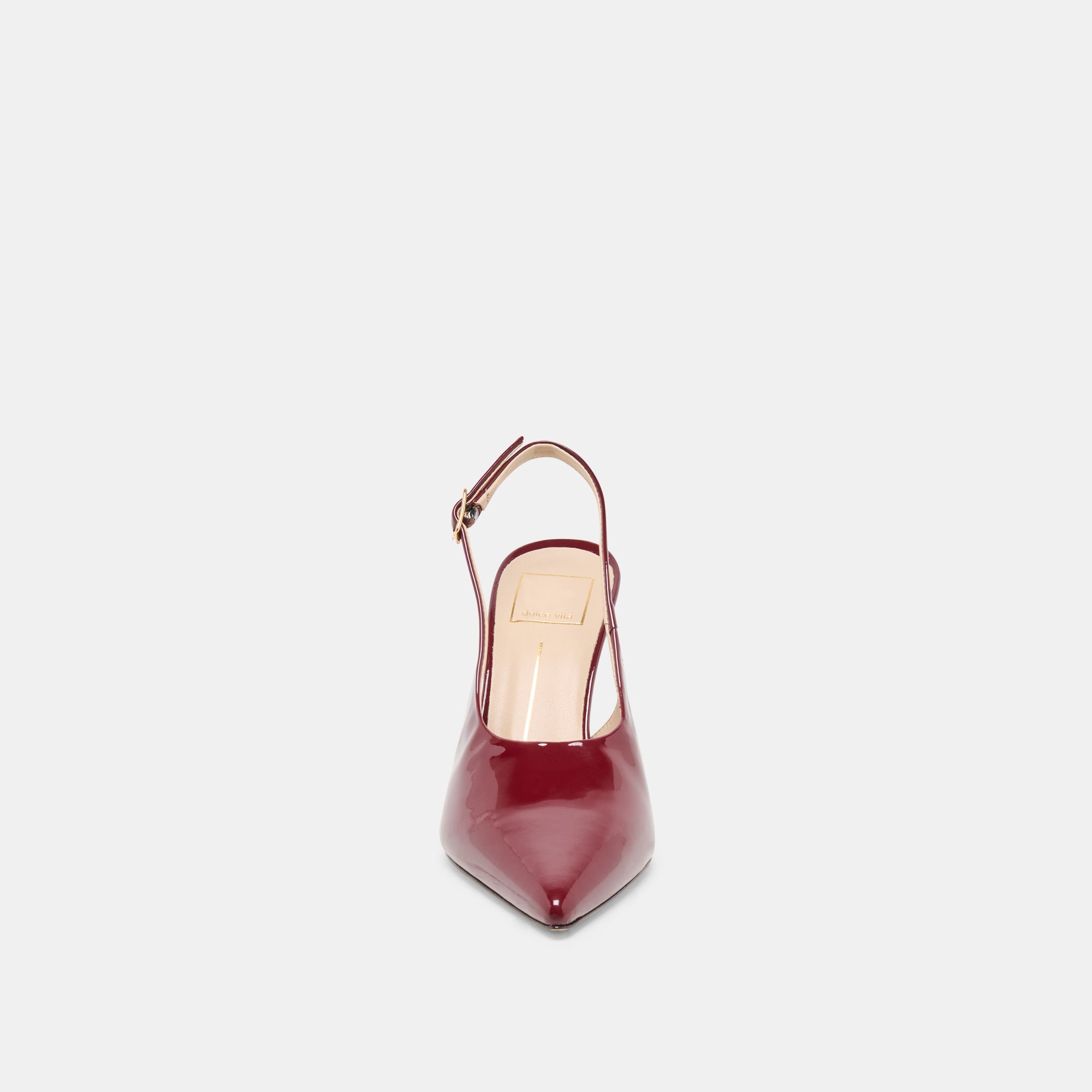 ALINNA HEELS BURGUNDY PATENT LEATHER - view 6