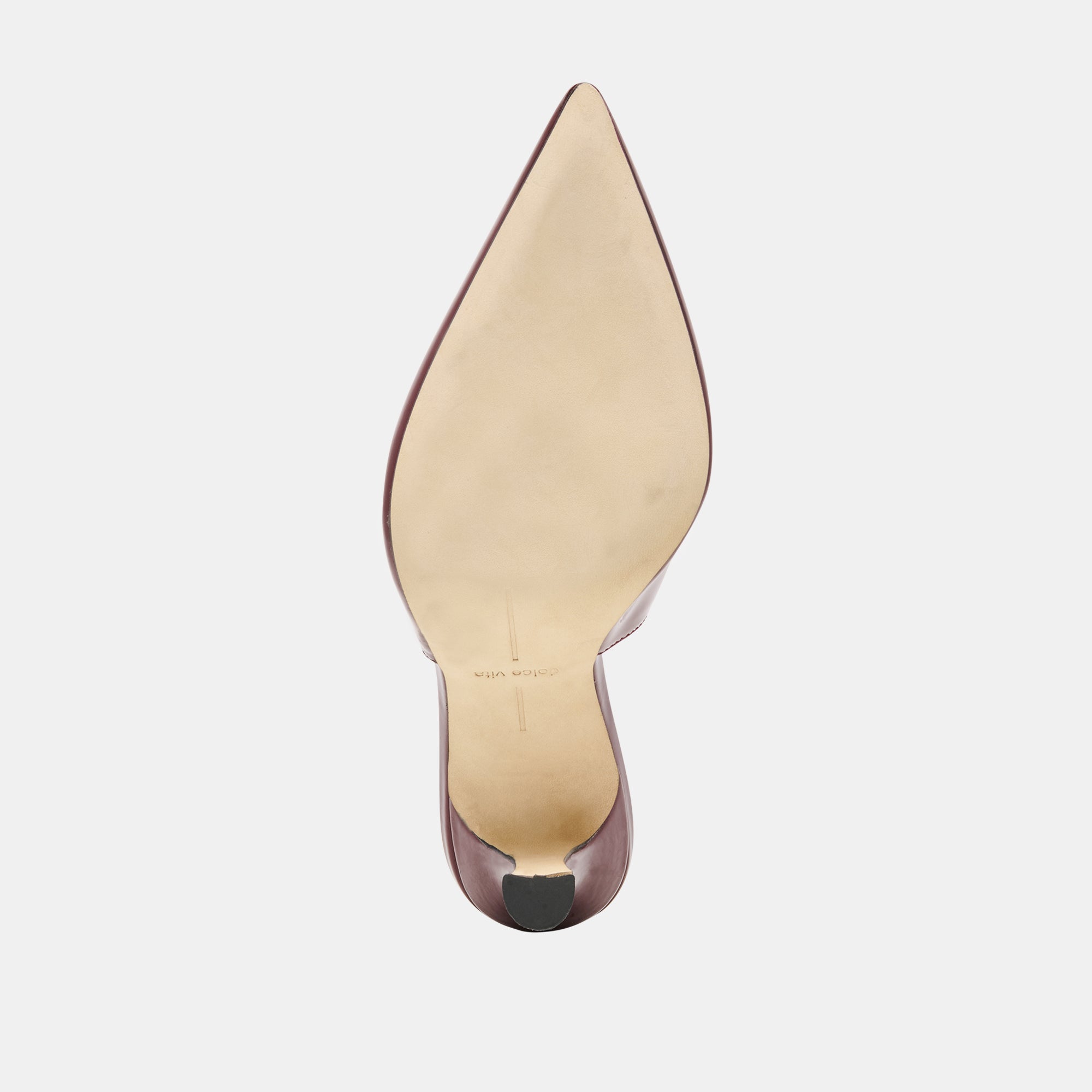 ALINNA HEELS BURGUNDY PATENT LEATHER - view 9