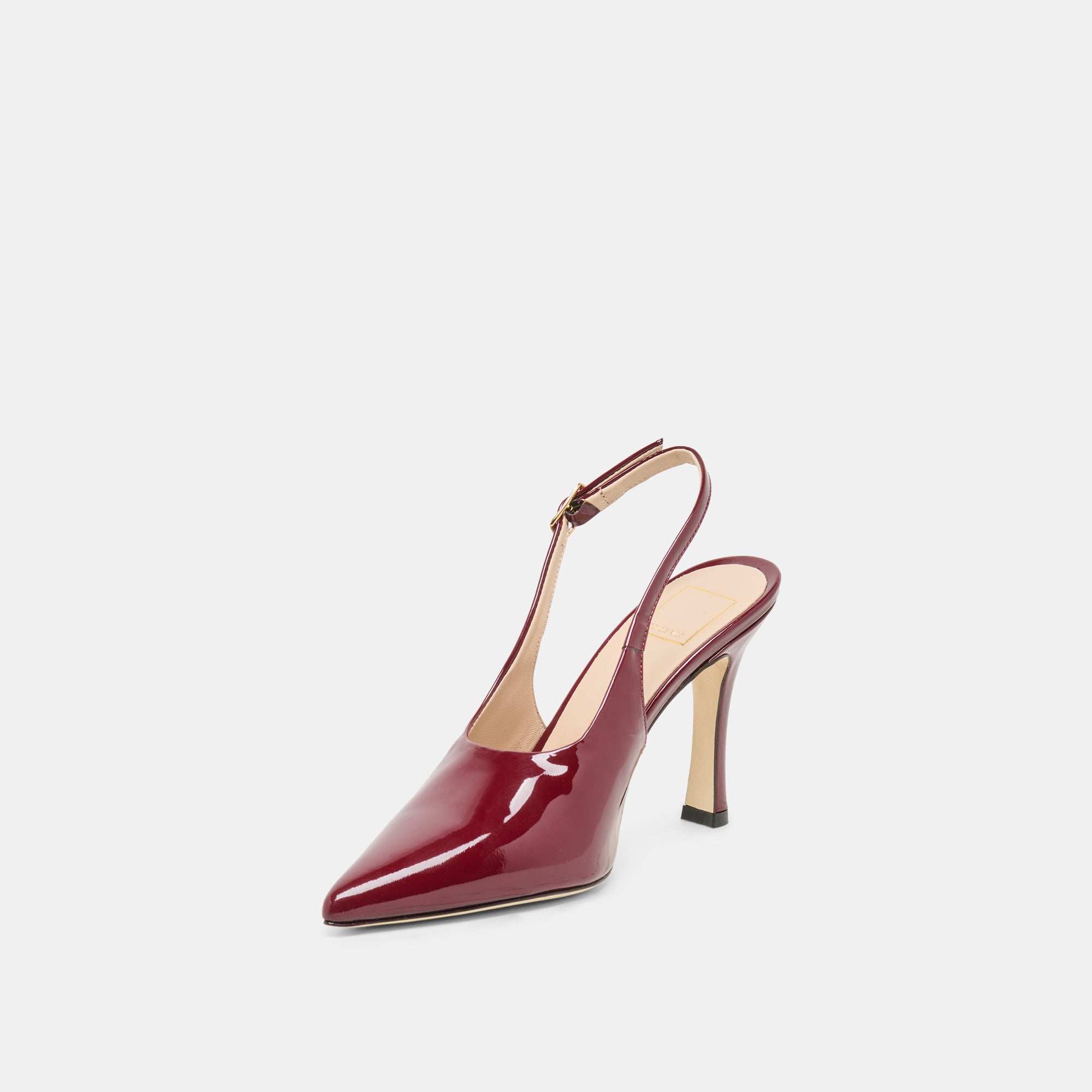 ALINNA HEELS BURGUNDY PATENT LEATHER - view 4