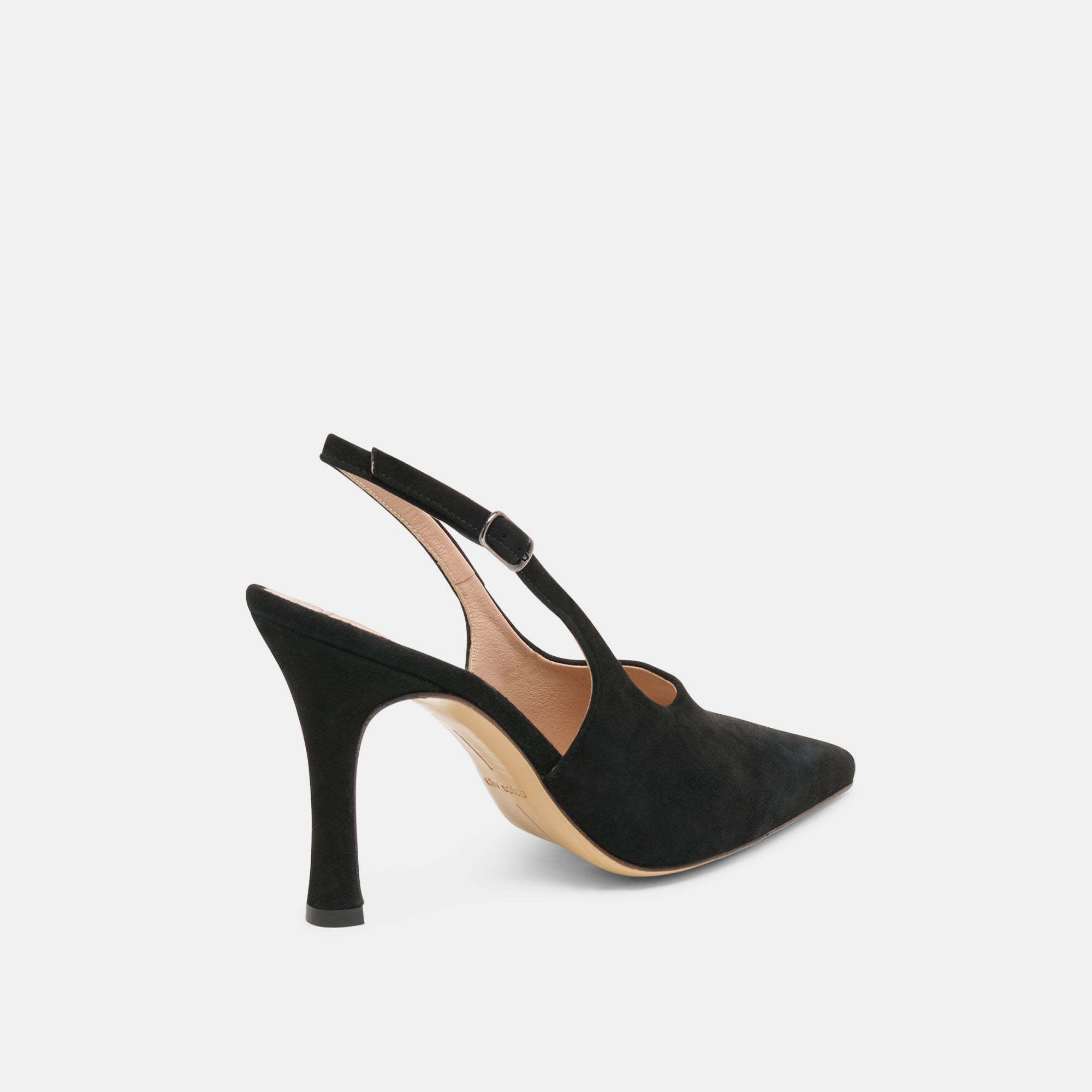 ALINNA HEELS ONYX SUEDE - view 3