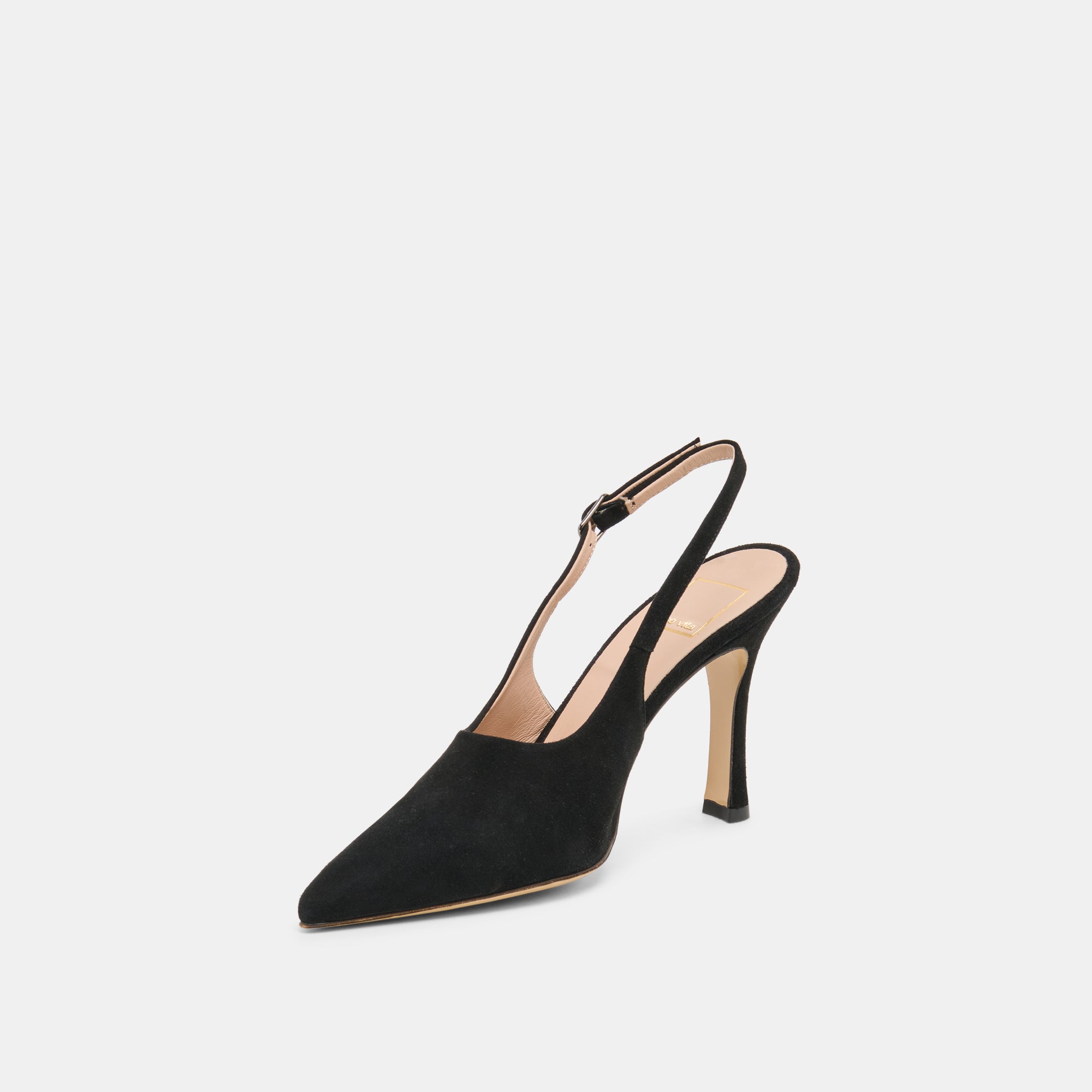ALINNA HEELS ONYX SUEDE - view 4