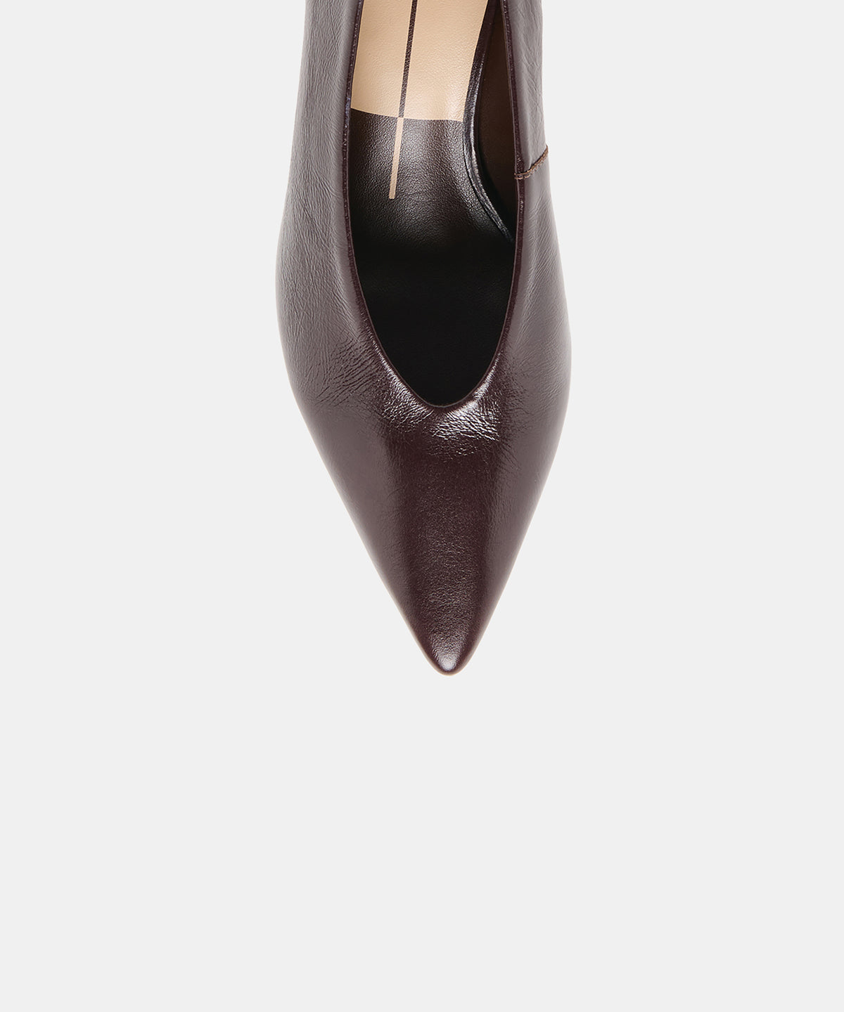ALWYN HEELS BLACK CHERRY CRINKLE PATENT - view 3