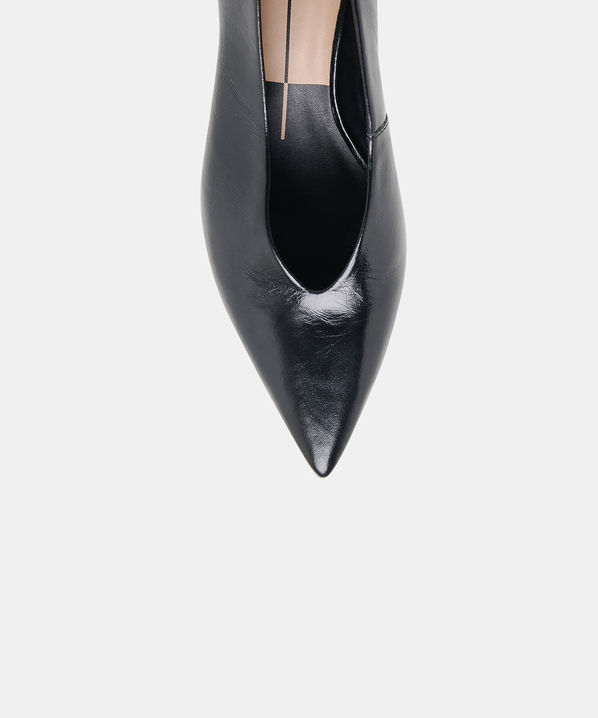 ALWYN HEELS MIDNIGHT CRINKLE PATENT - view 3