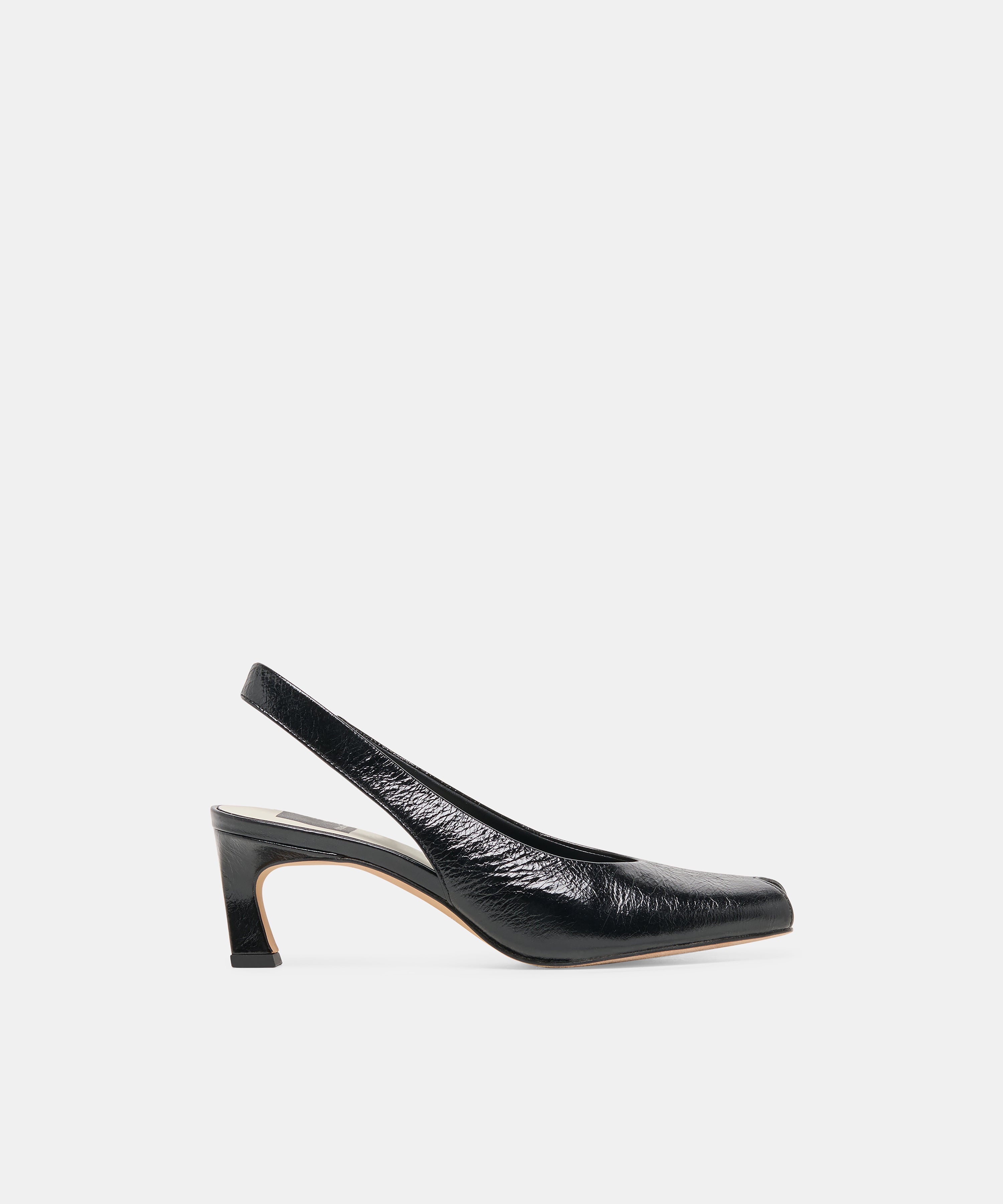 ANABEL HEELS BLACK LEATHER