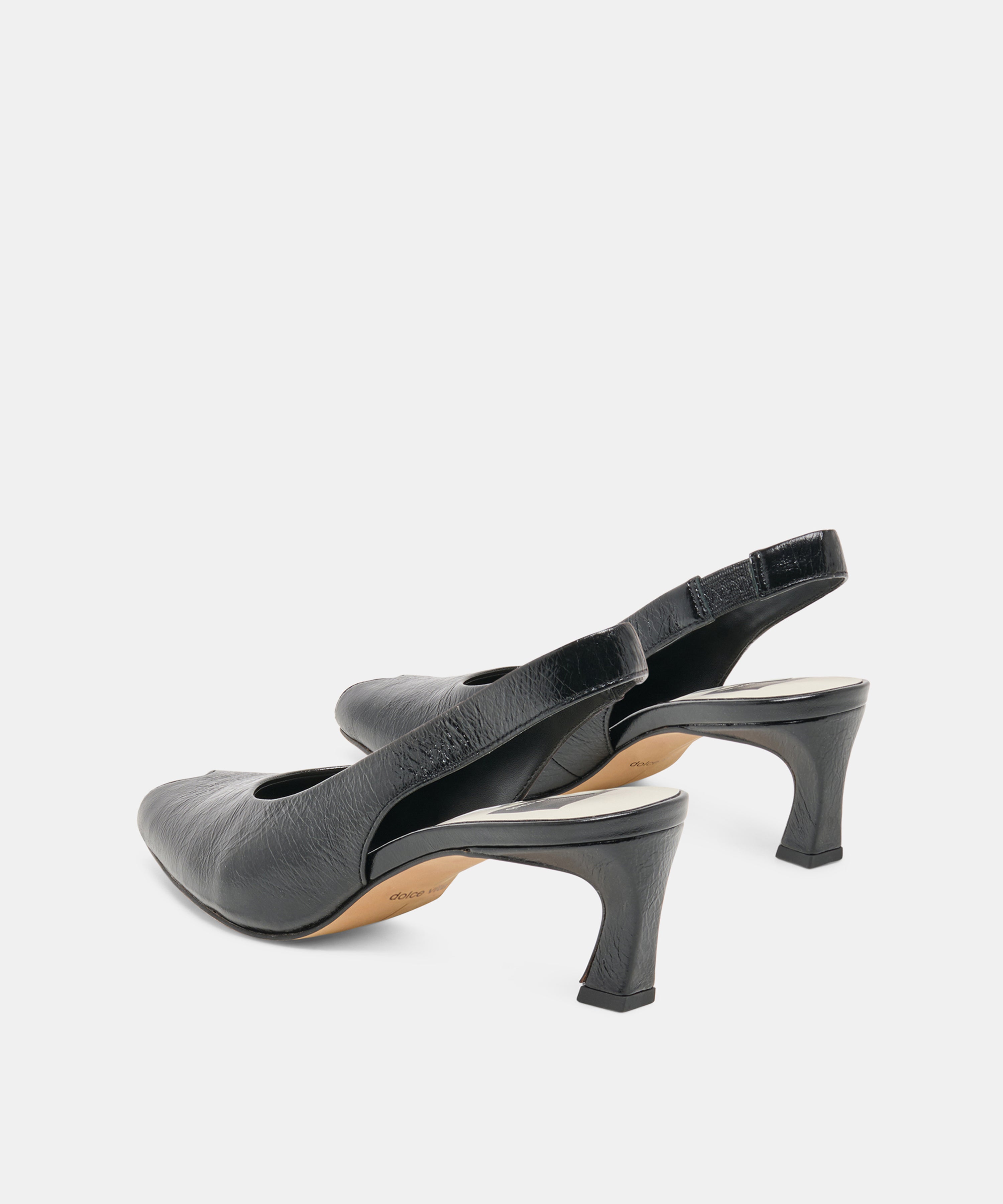 ANABEL HEELS BLACK LEATHER - view 4