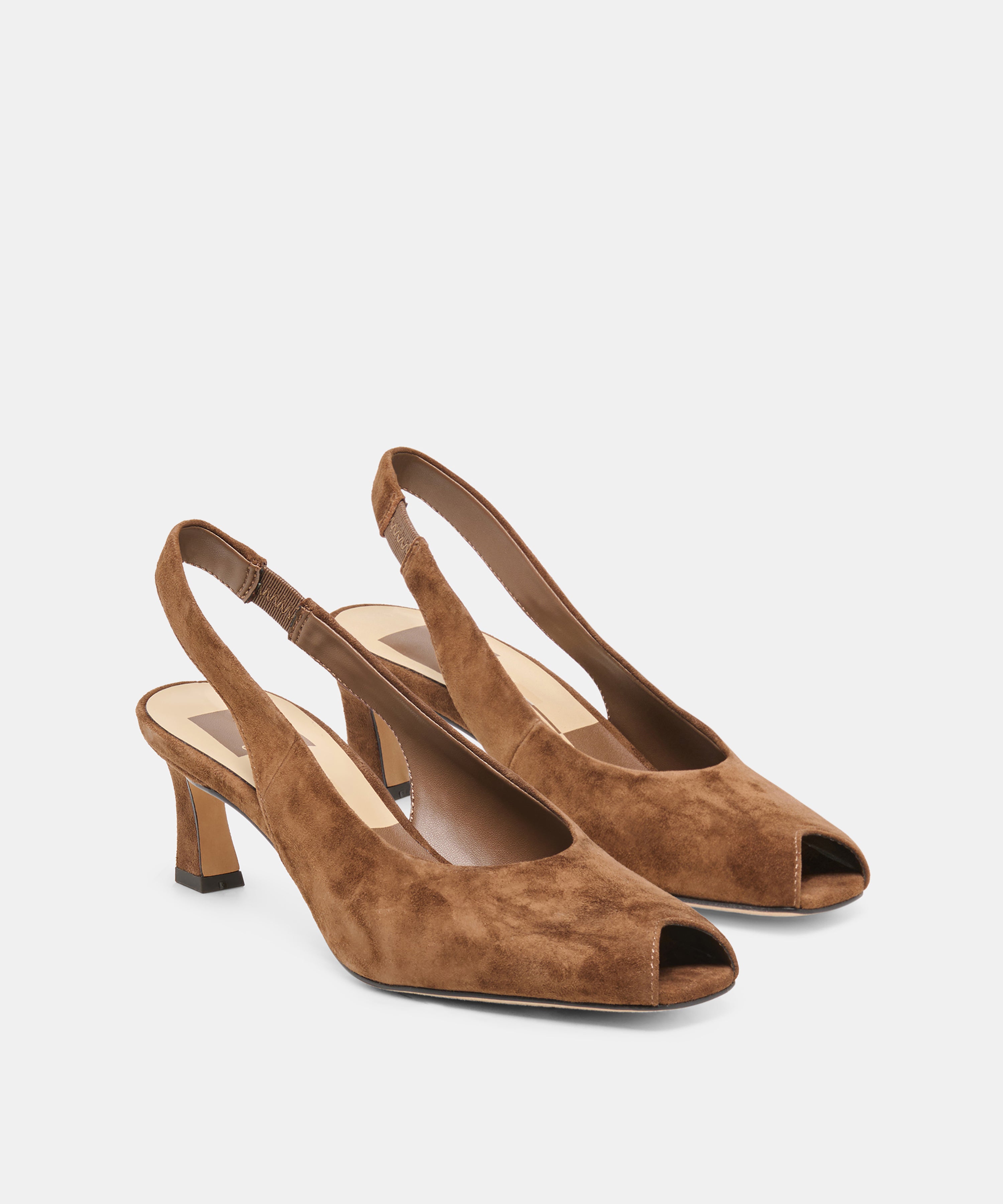 ANABEL HEELS COCOA SUEDE - view 2