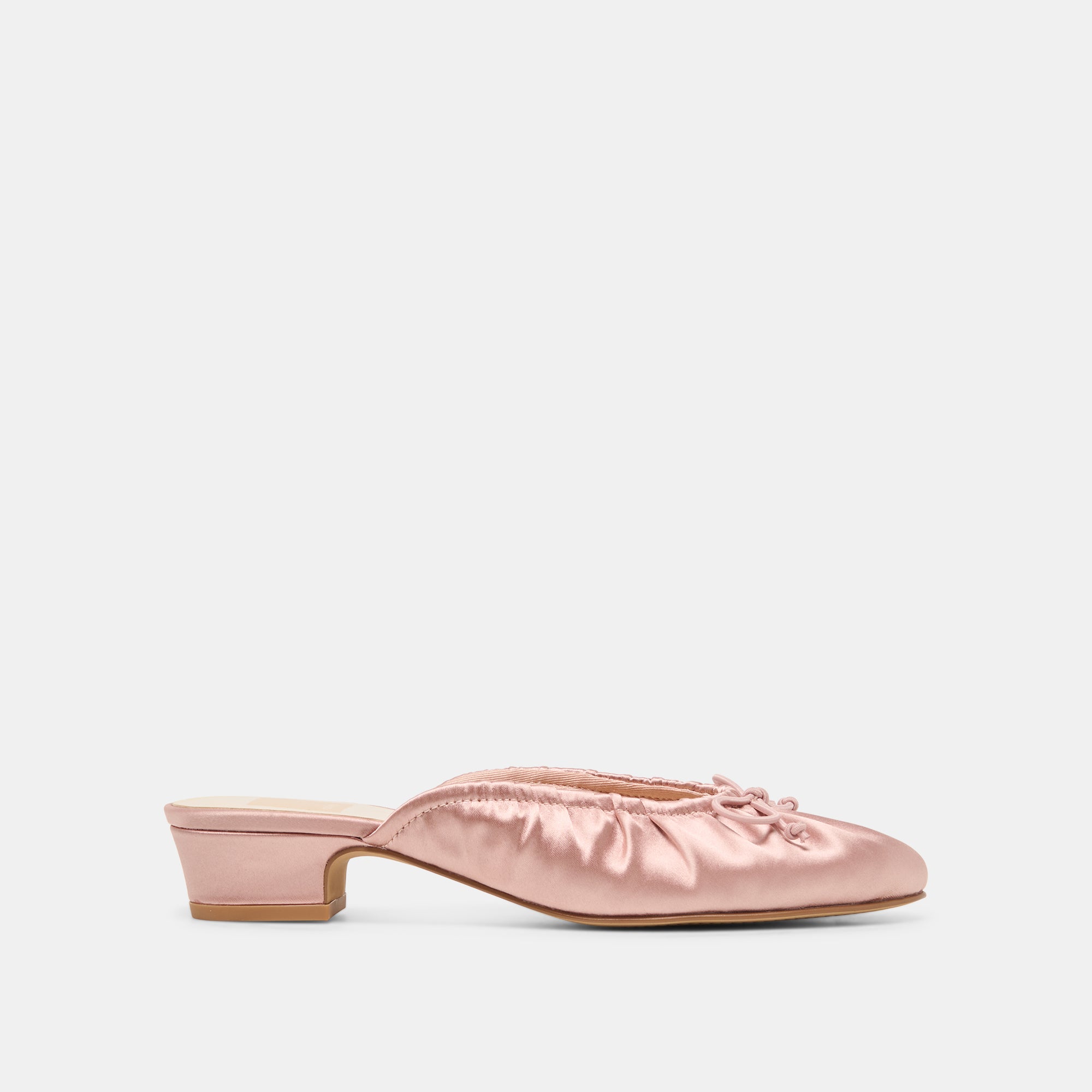 ARDENA SATIN HEELS LT BLUSH SATIN