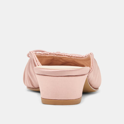 ARDENA SATIN HEELS LT BLUSH SATIN