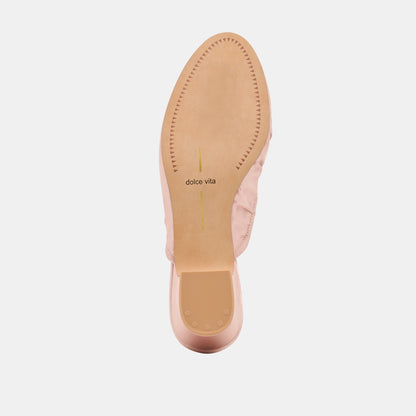 ARDENA SATIN HEELS LT BLUSH SATIN