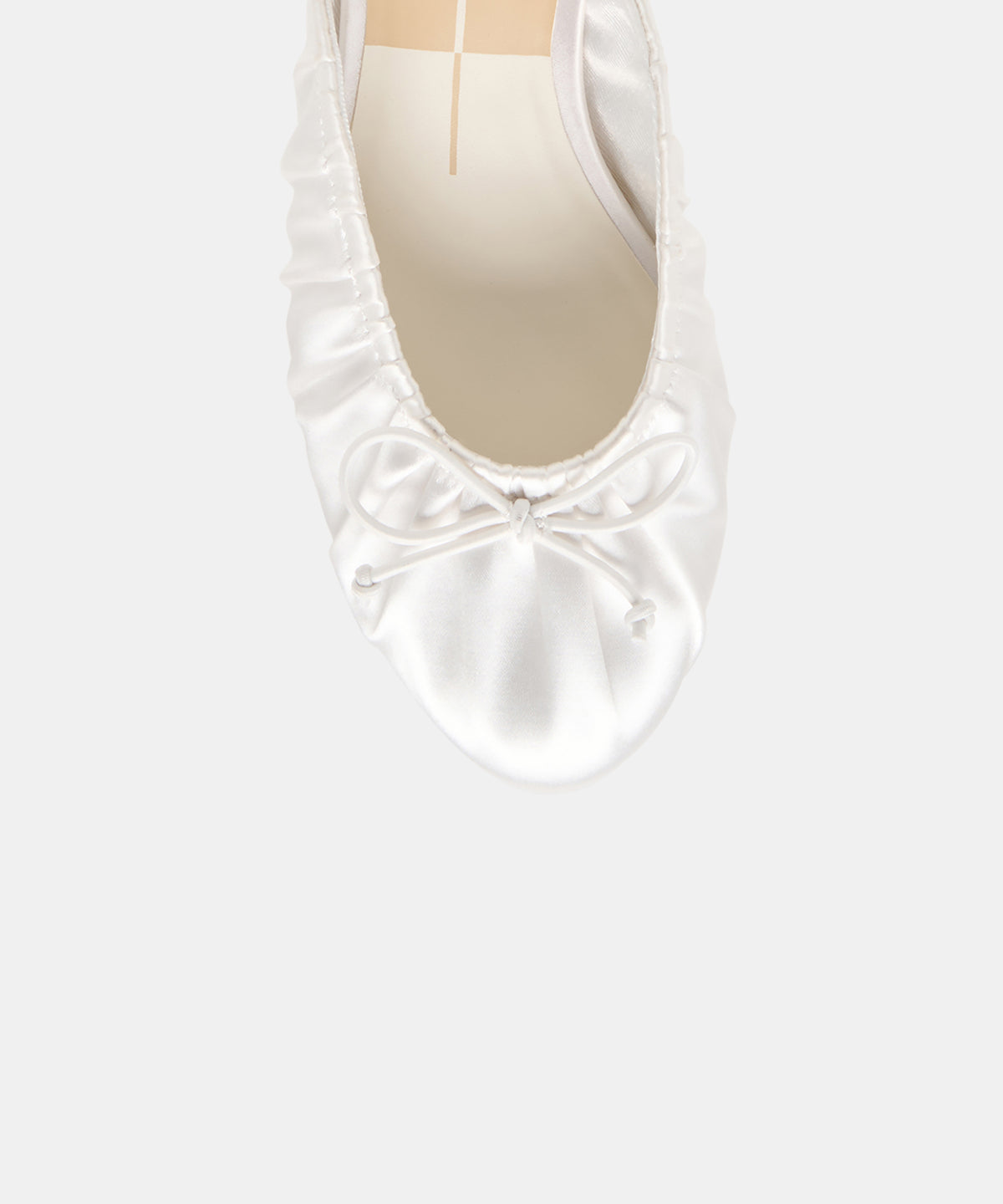 ARDENA SATIN HEELS TRUE WHITE SATIN - view 3