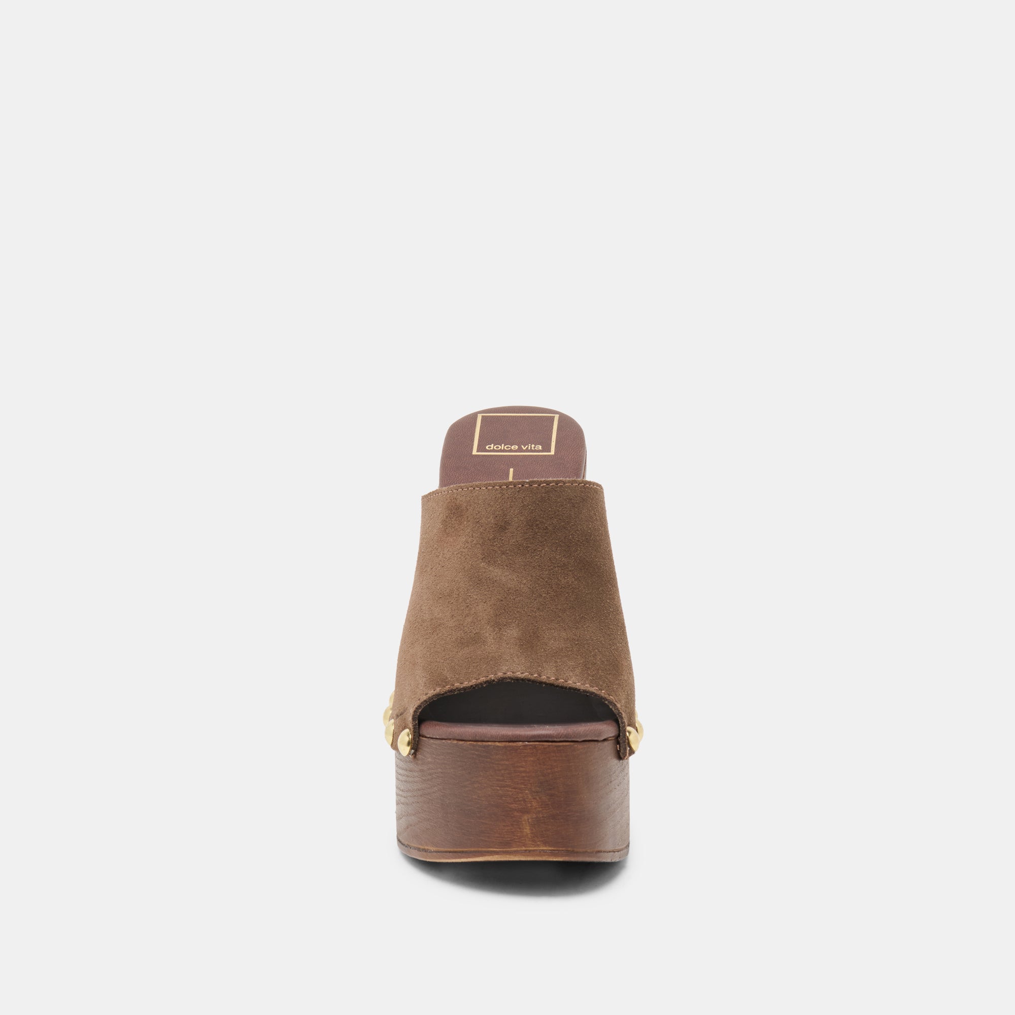 BIRK WEDGES DK BROWN SUEDE - view 6