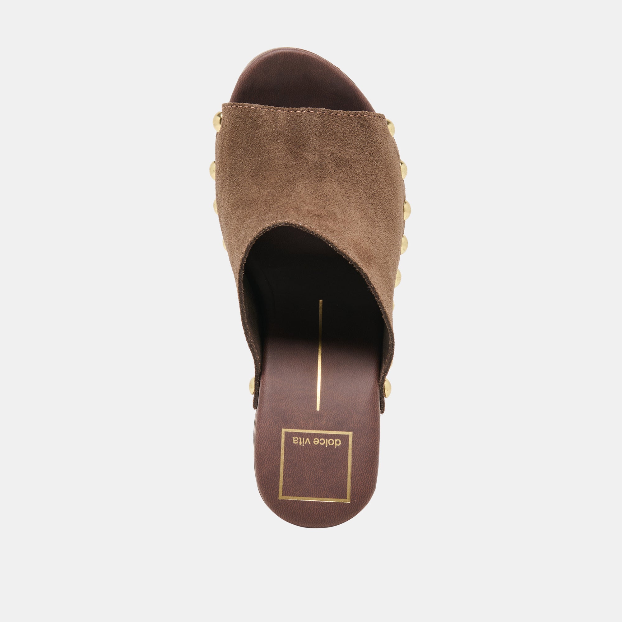 BIRK WEDGES DK BROWN SUEDE - view 8