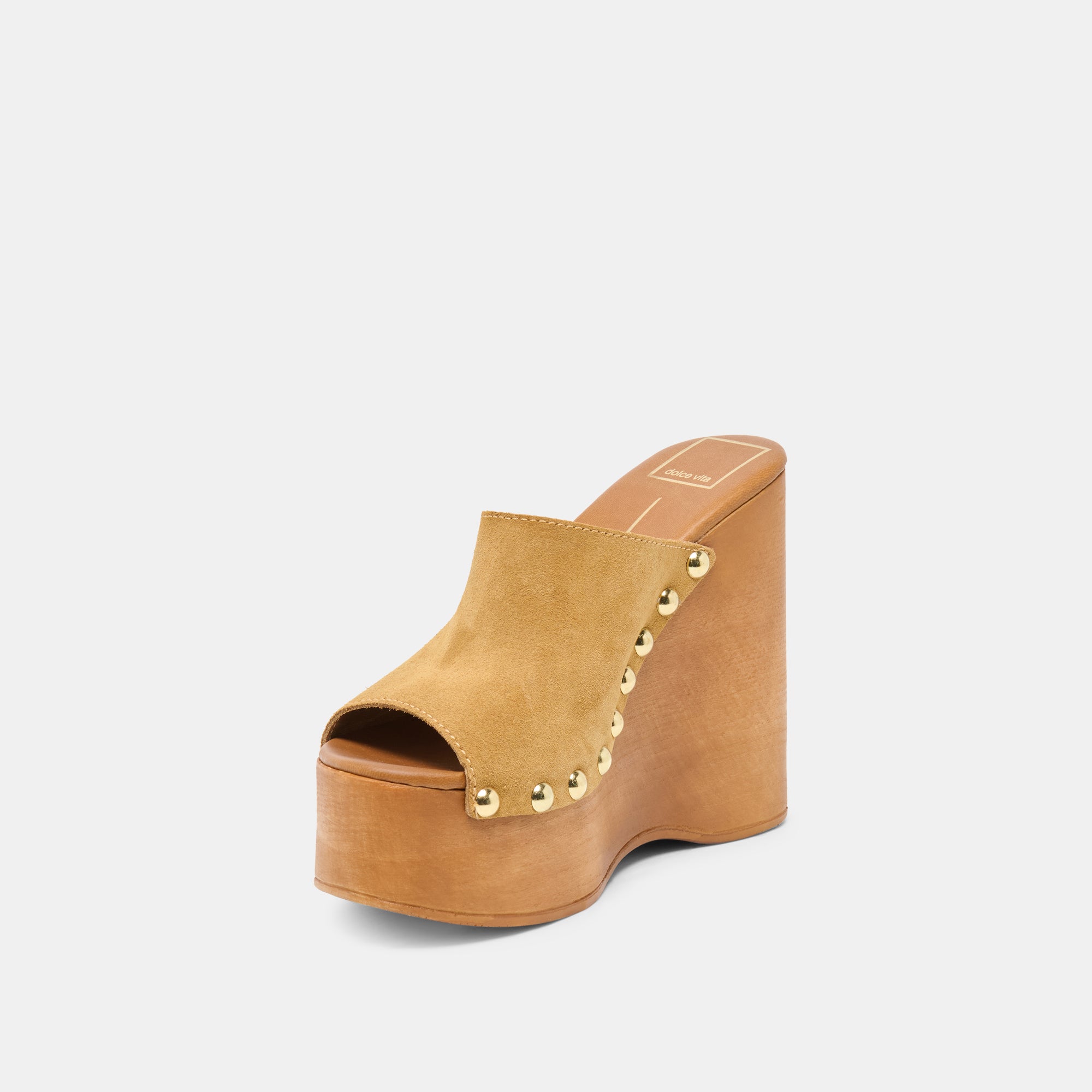 BIRK WEDGES TAN SUEDE - view 4