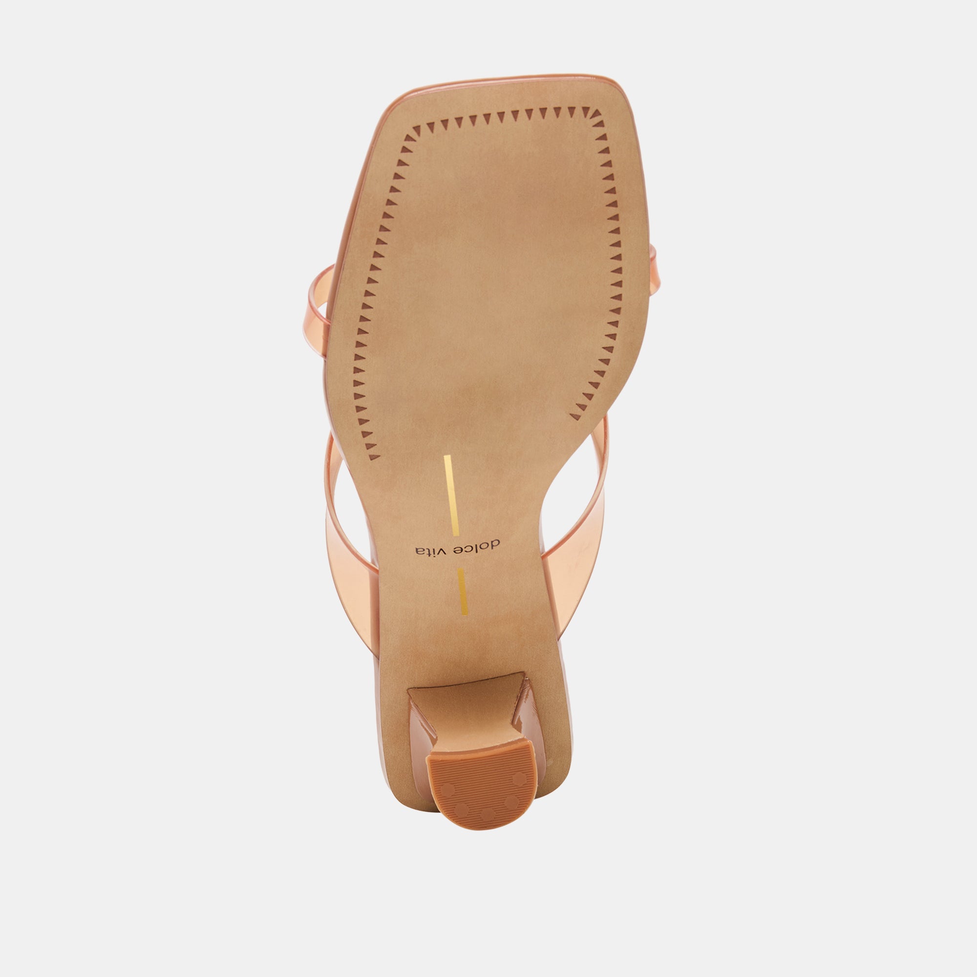 BREVEL VINYL HEELS WHISKEY JELLY