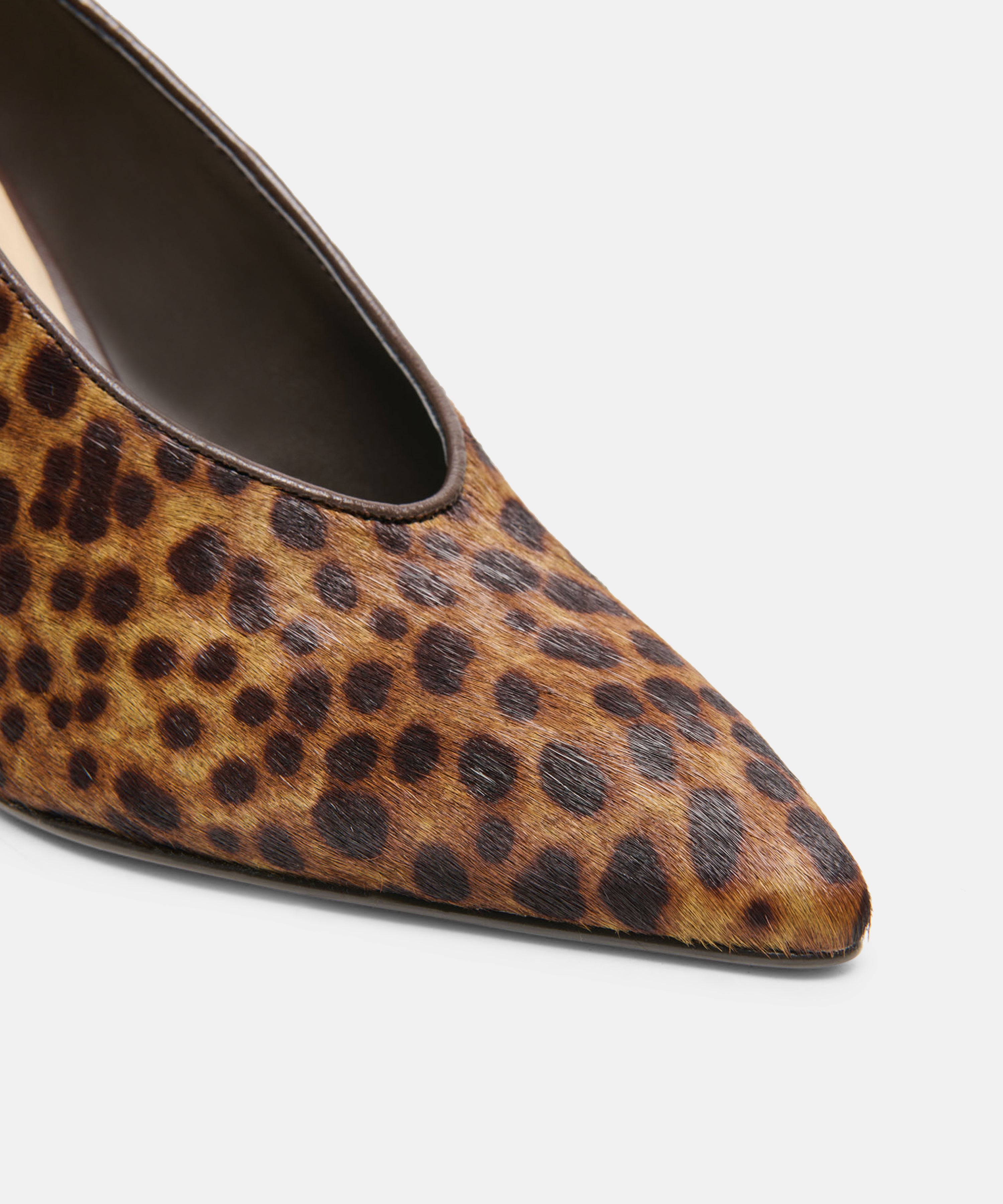CAMERO WEDGES DK LEOPARD CALF HAIR - view 5