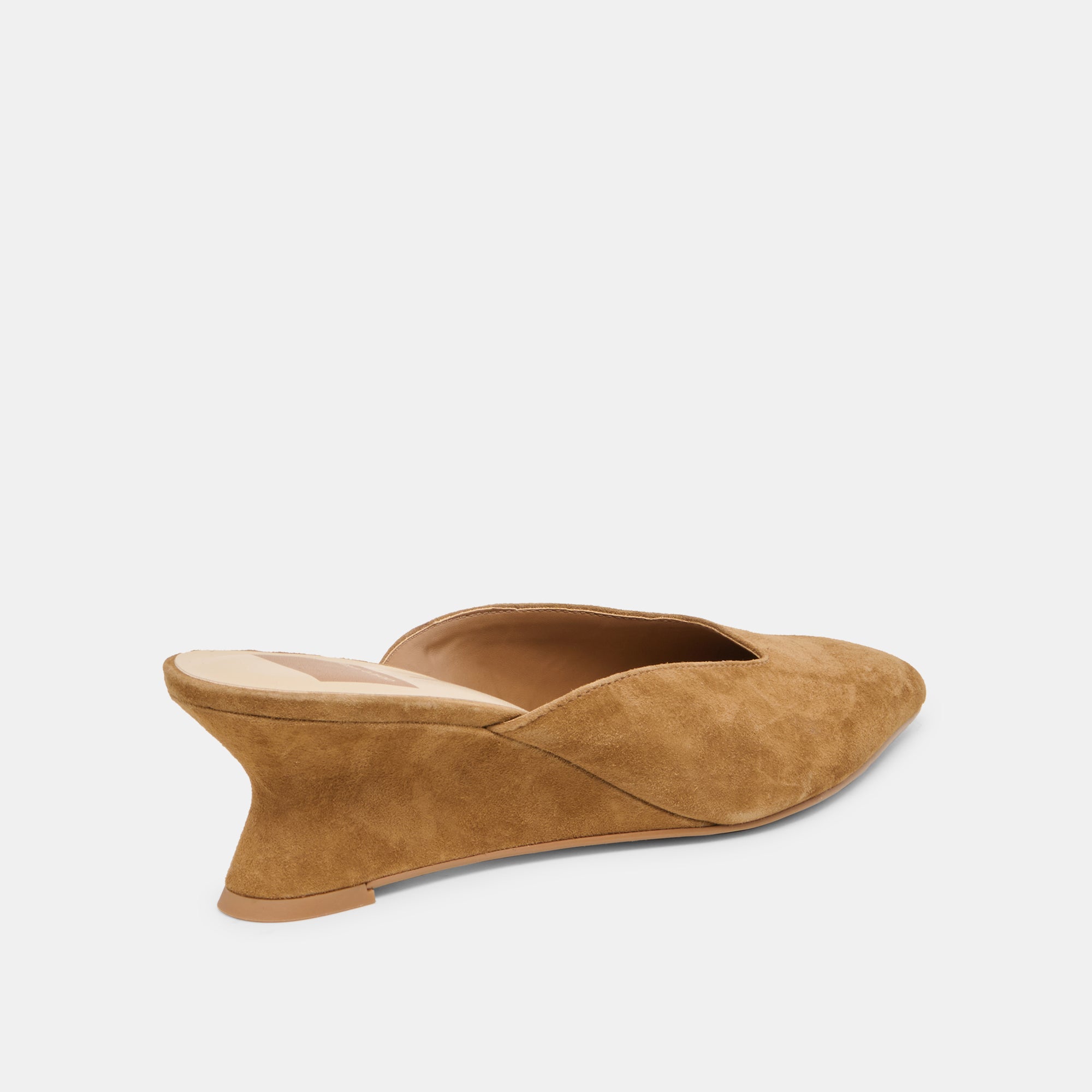 CAMY MULES COGNAC SUEDE - view 3