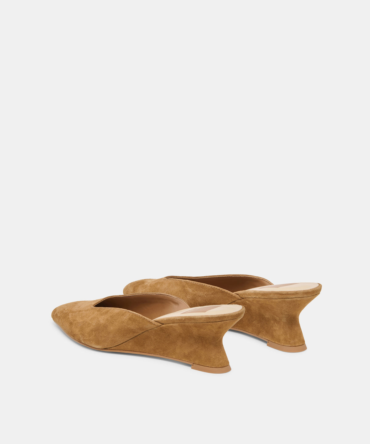 CAMY MULES COGNAC SUEDE - view 4