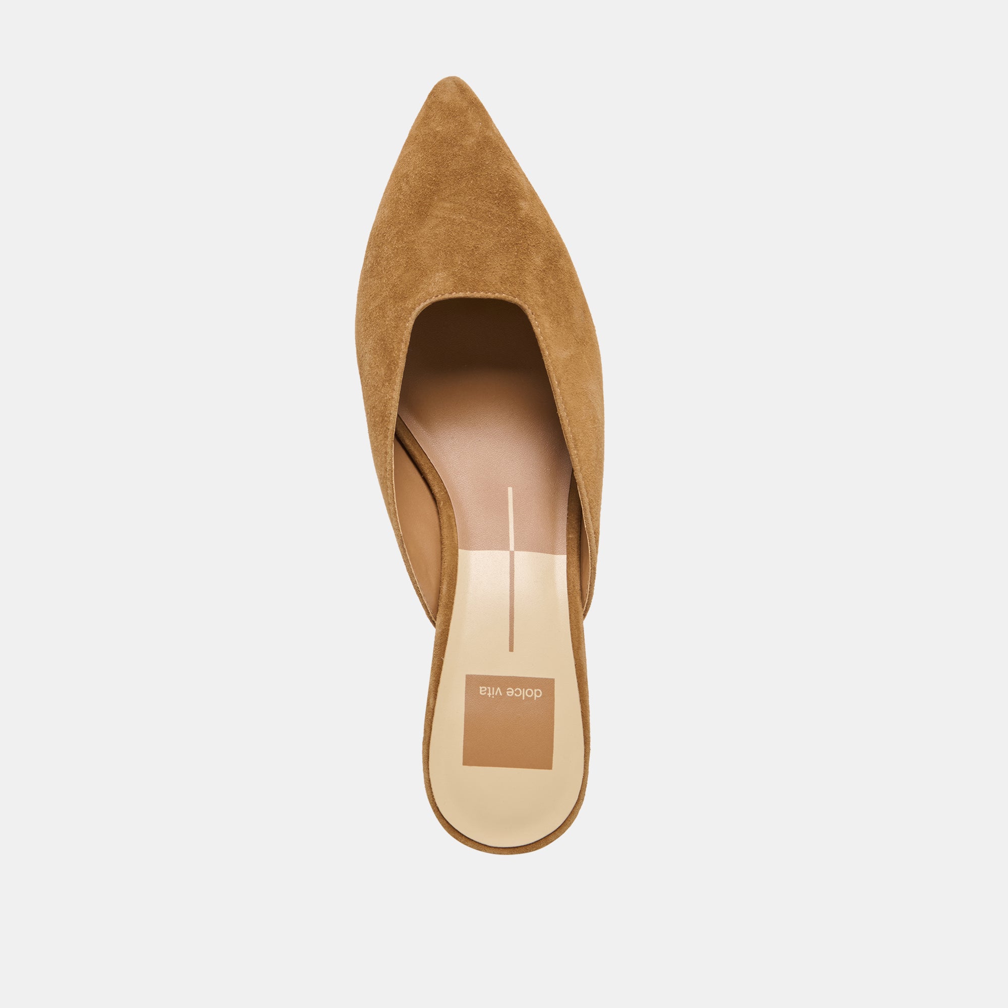 CAMY MULES COGNAC SUEDE - view 8