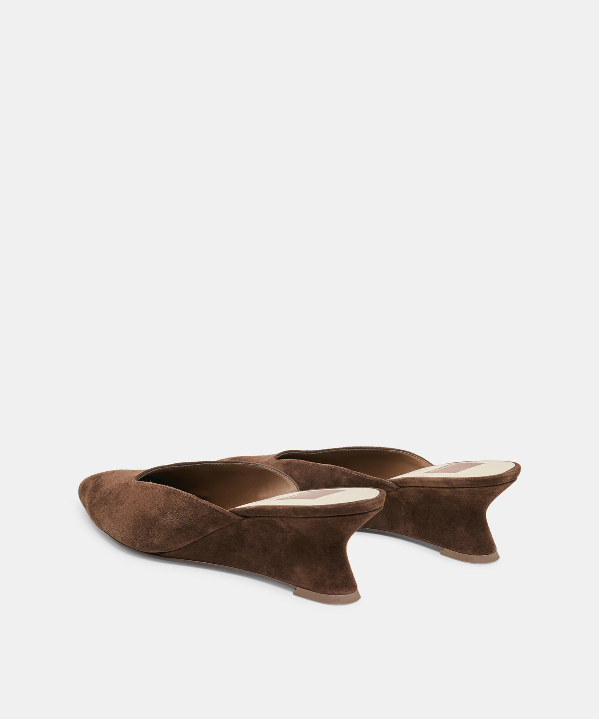 CAMY MULES DK BROWN SUEDE - view 5