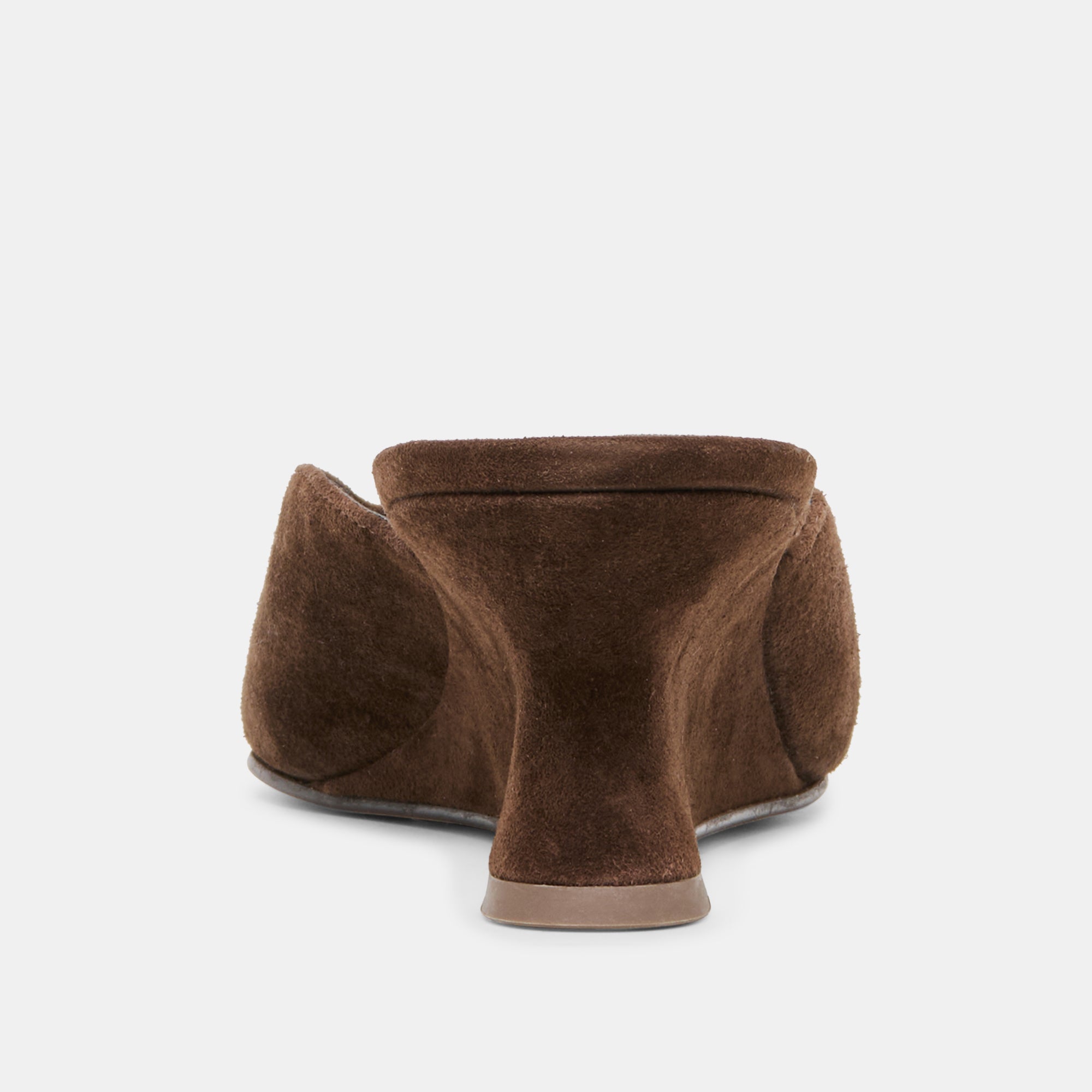 CAMY MULES DK BROWN SUEDE - view 7