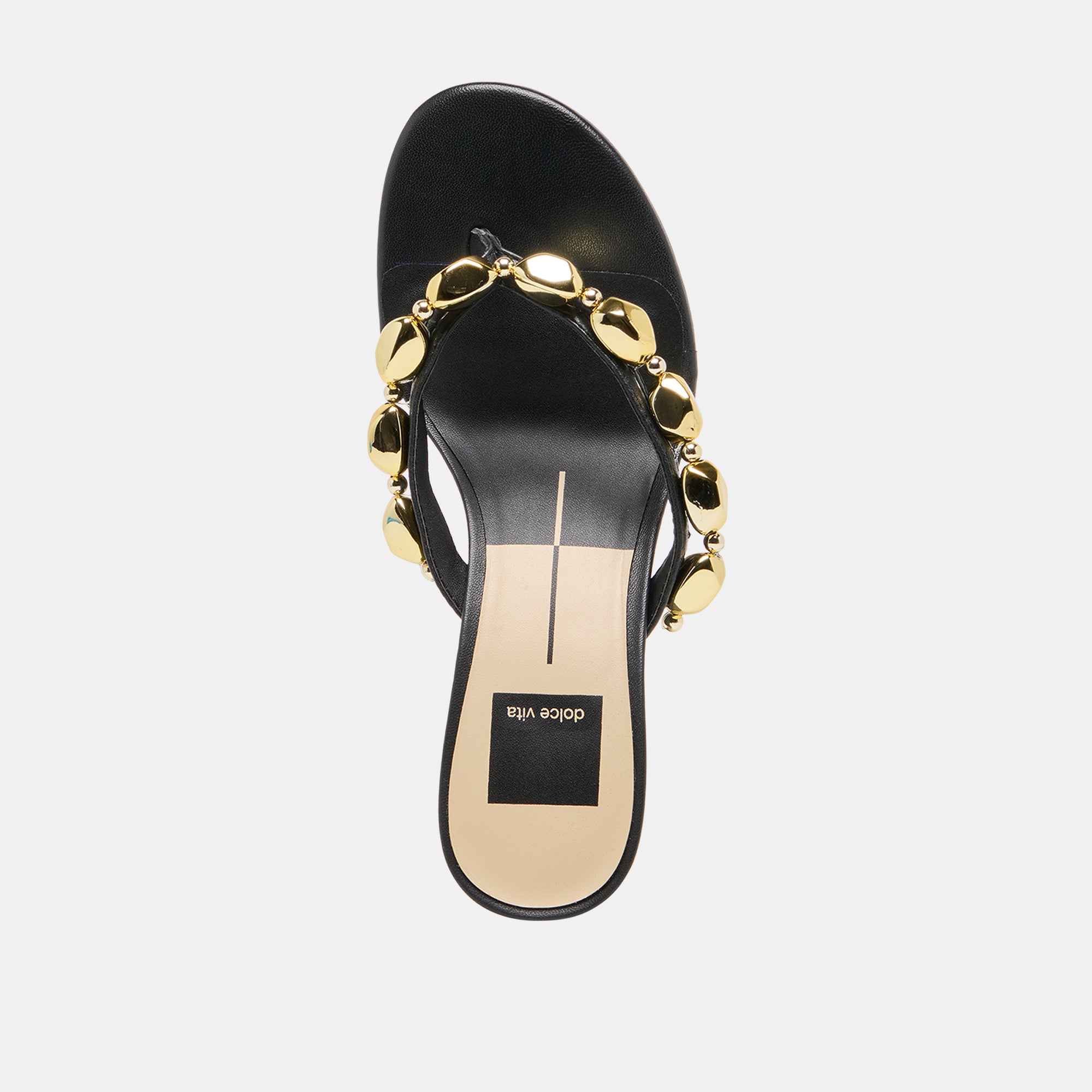 DAKSIE HEELS BLACK LEATHER