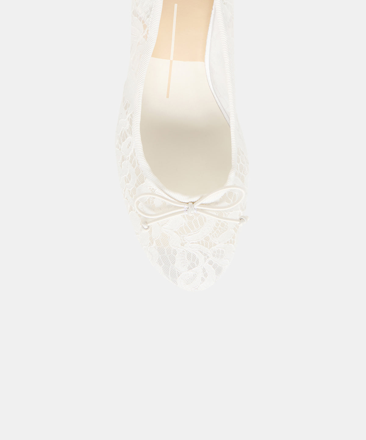 DAWSEN LACE HEELS TRUE WHITE LACE - view 3