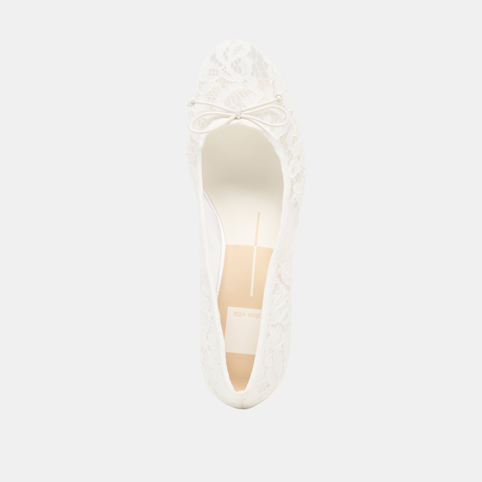 DAWSEN LACE HEELS TRUE WHITE LACE - view 8