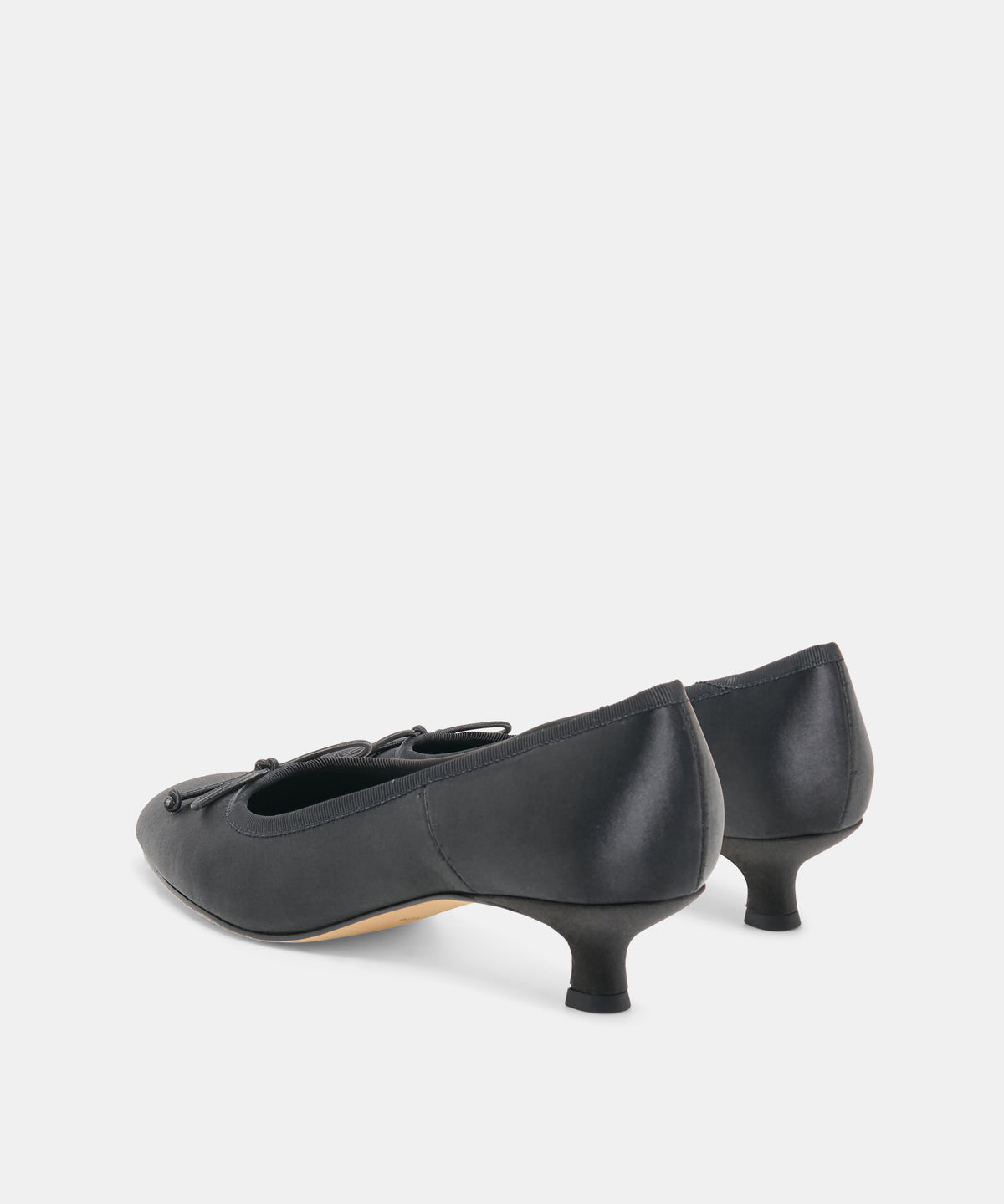 DAWSEN HEELS ONYX SATIN - view 5
