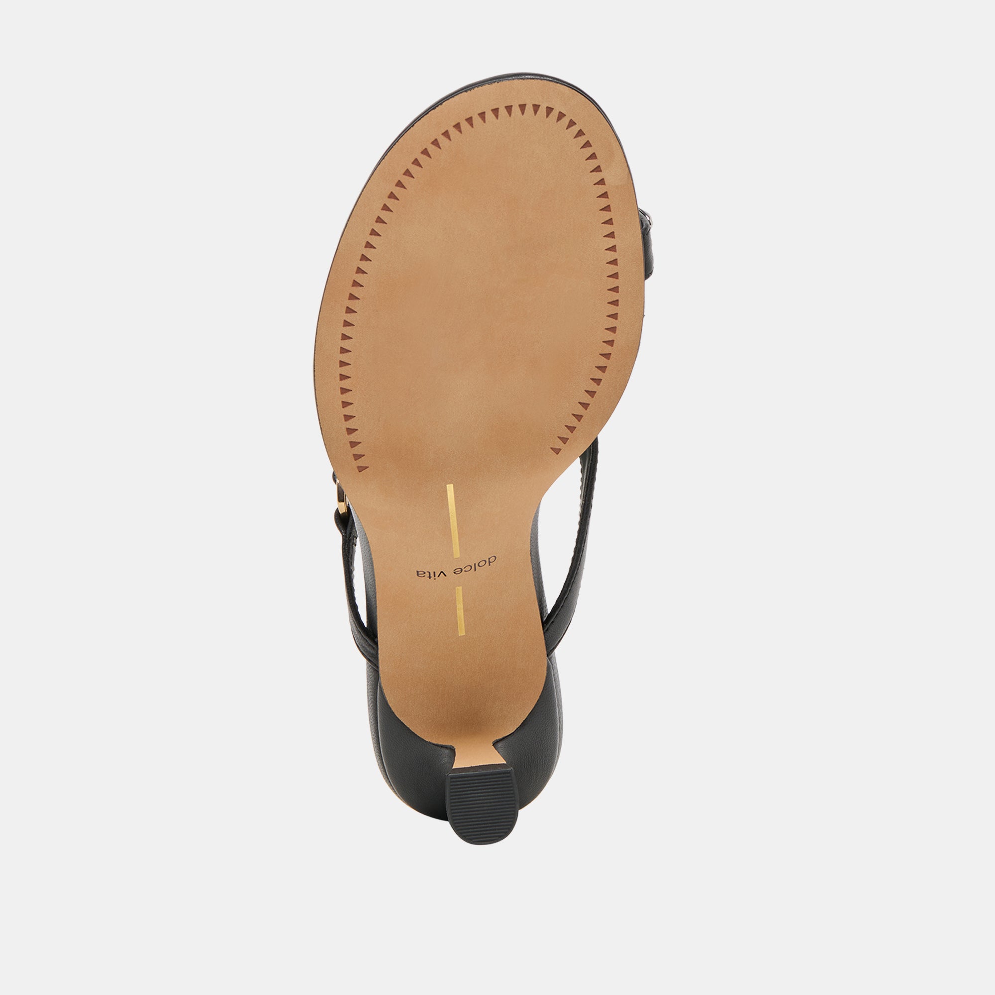 DERREL HEELS BLACK LEATHER