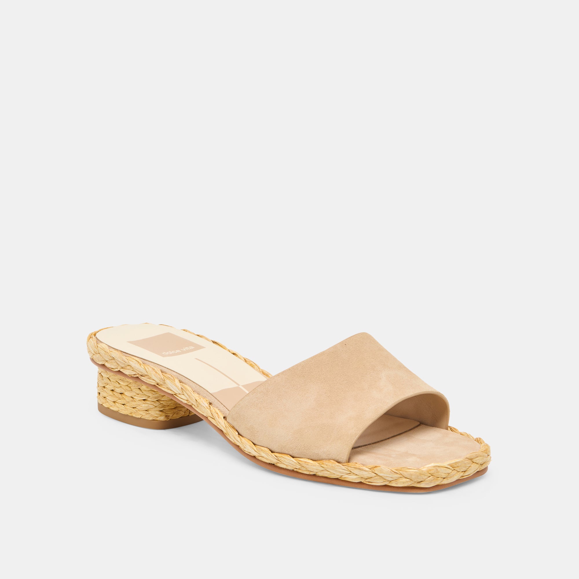 DIXI WIDE SANDALS CAMEL SUEDE - view 2