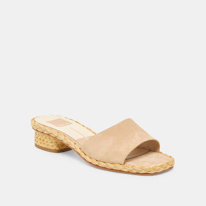 DIXI SANDALS CAMEL SUEDE