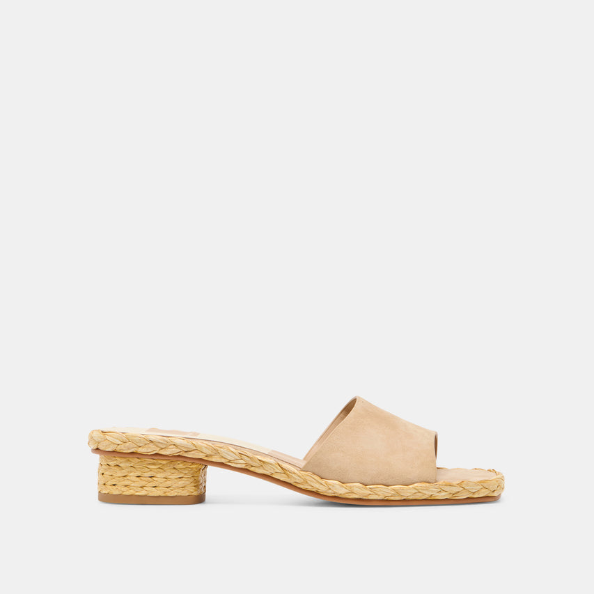 Dixi Camel Suede Sandals | Dolce Vita