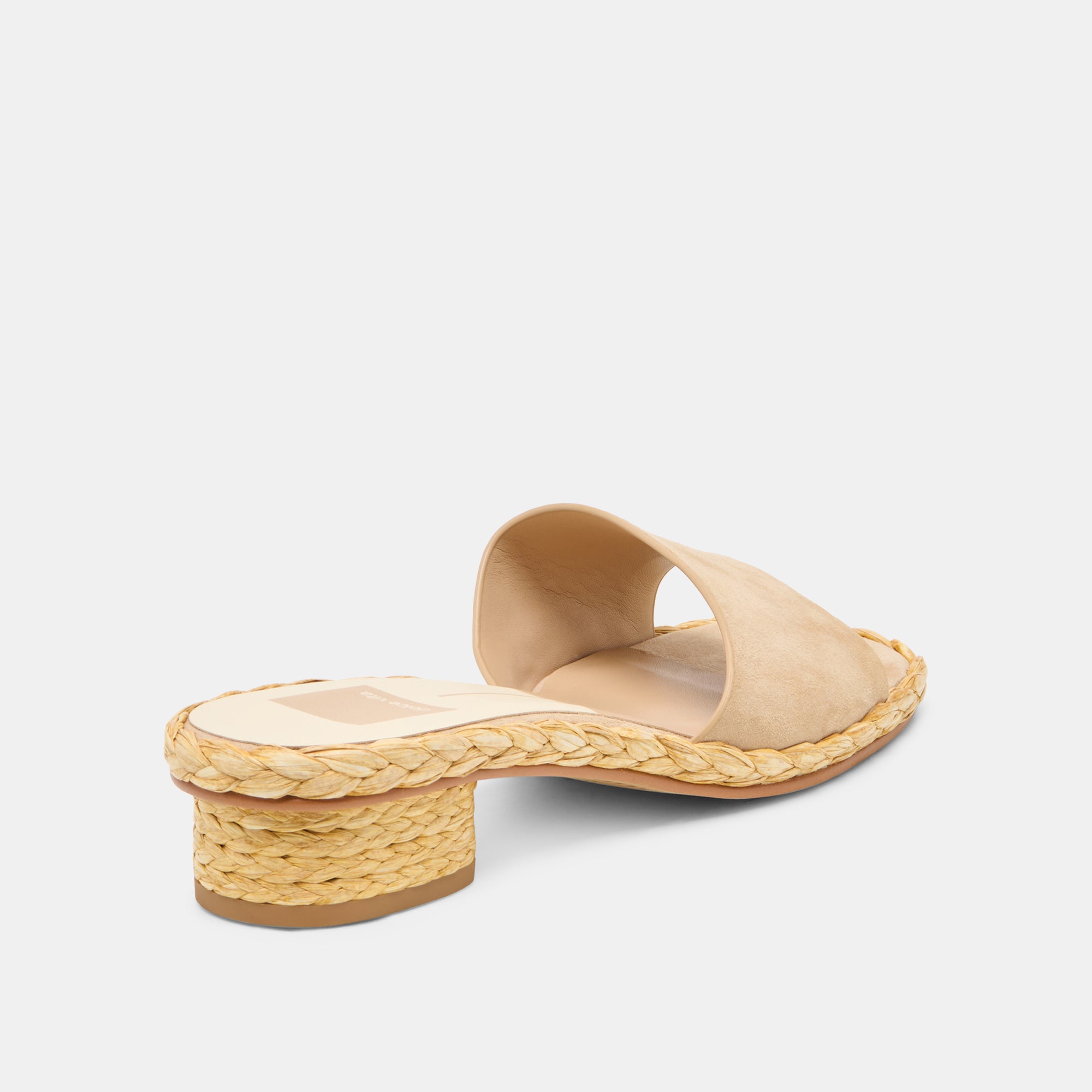 DIXI WIDE SANDALS CAMEL SUEDE - view 3