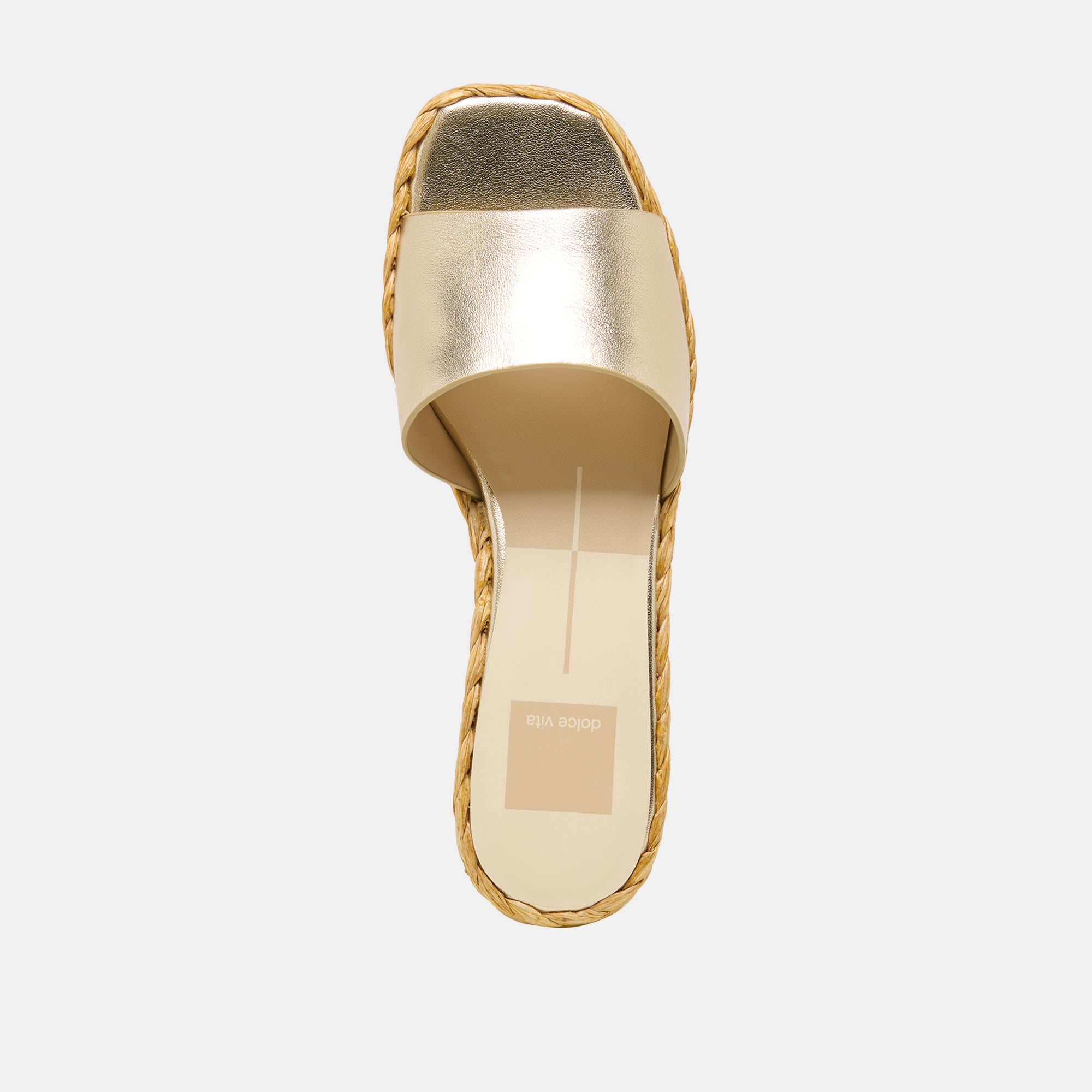 DIXI WIDE SANDALS PLATINUM LEATHER