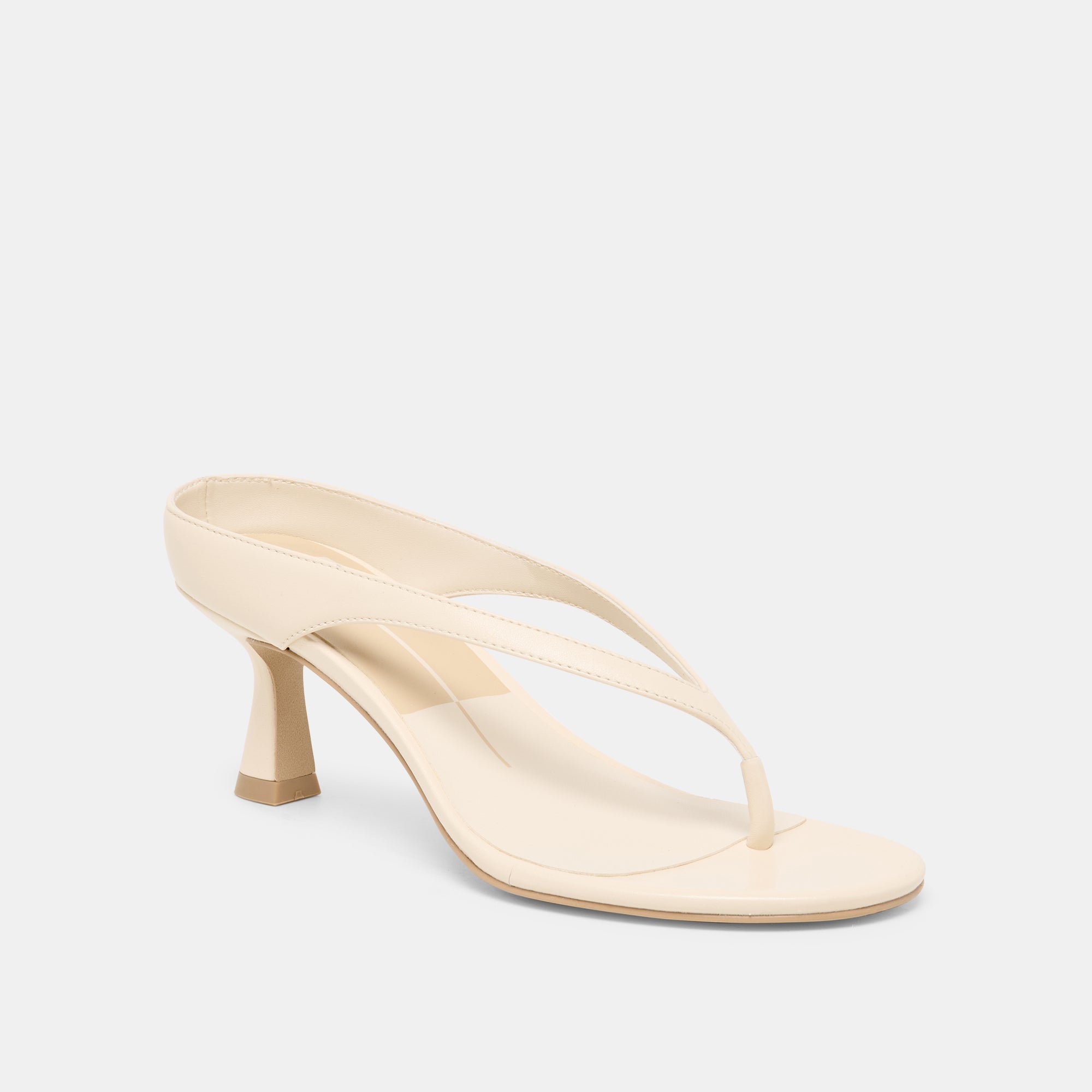 DOREEN HEELS BONE LEATHER