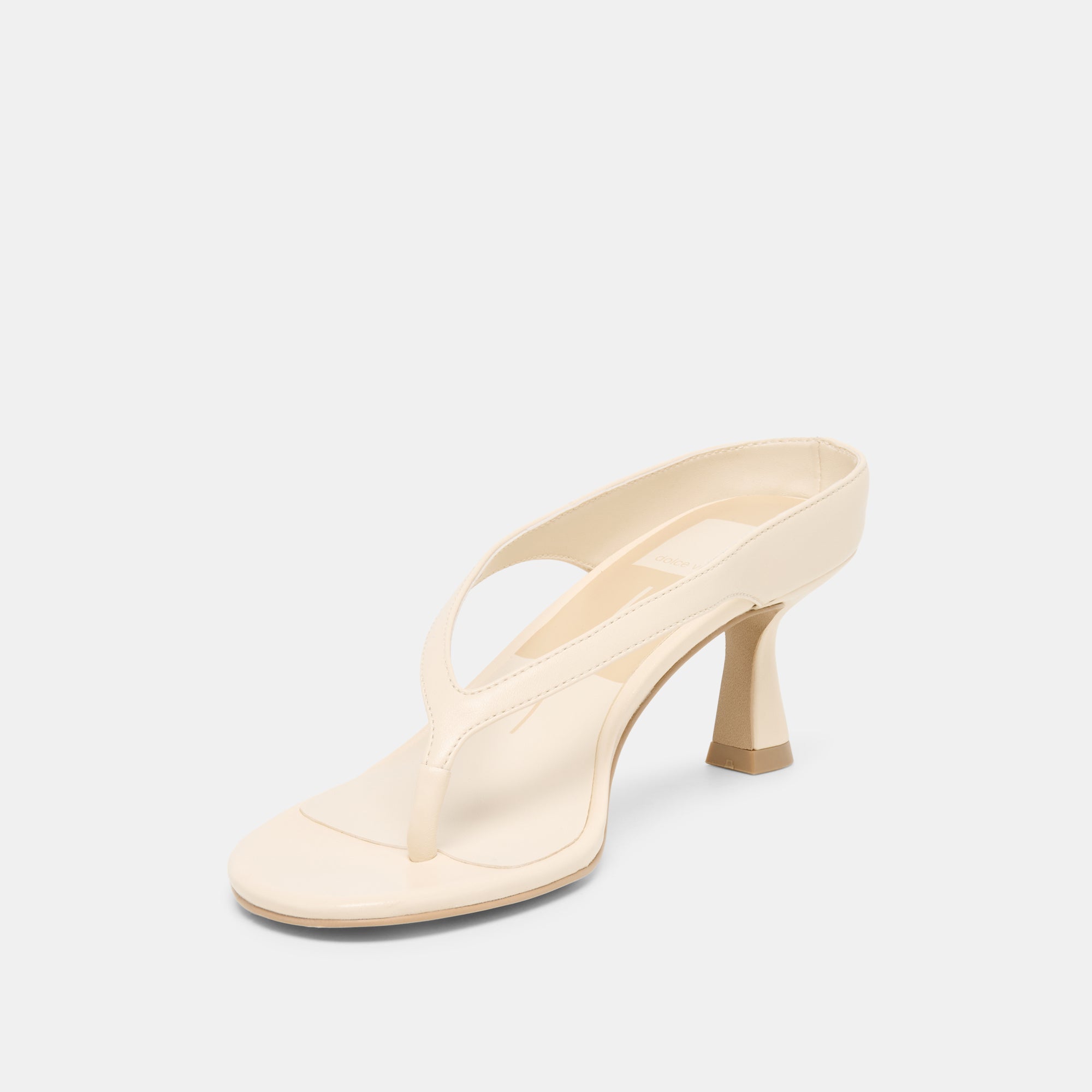 DOREEN HEELS BONE LEATHER