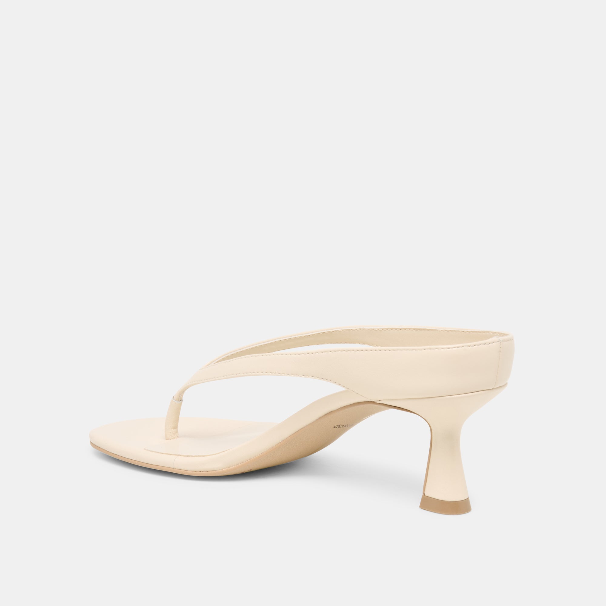 DOREEN HEELS BONE LEATHER