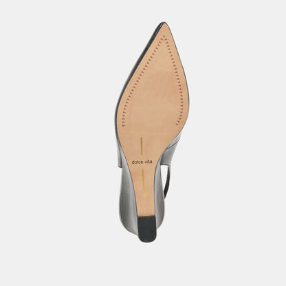 EVELAN WEDGES BLACK LEATHER