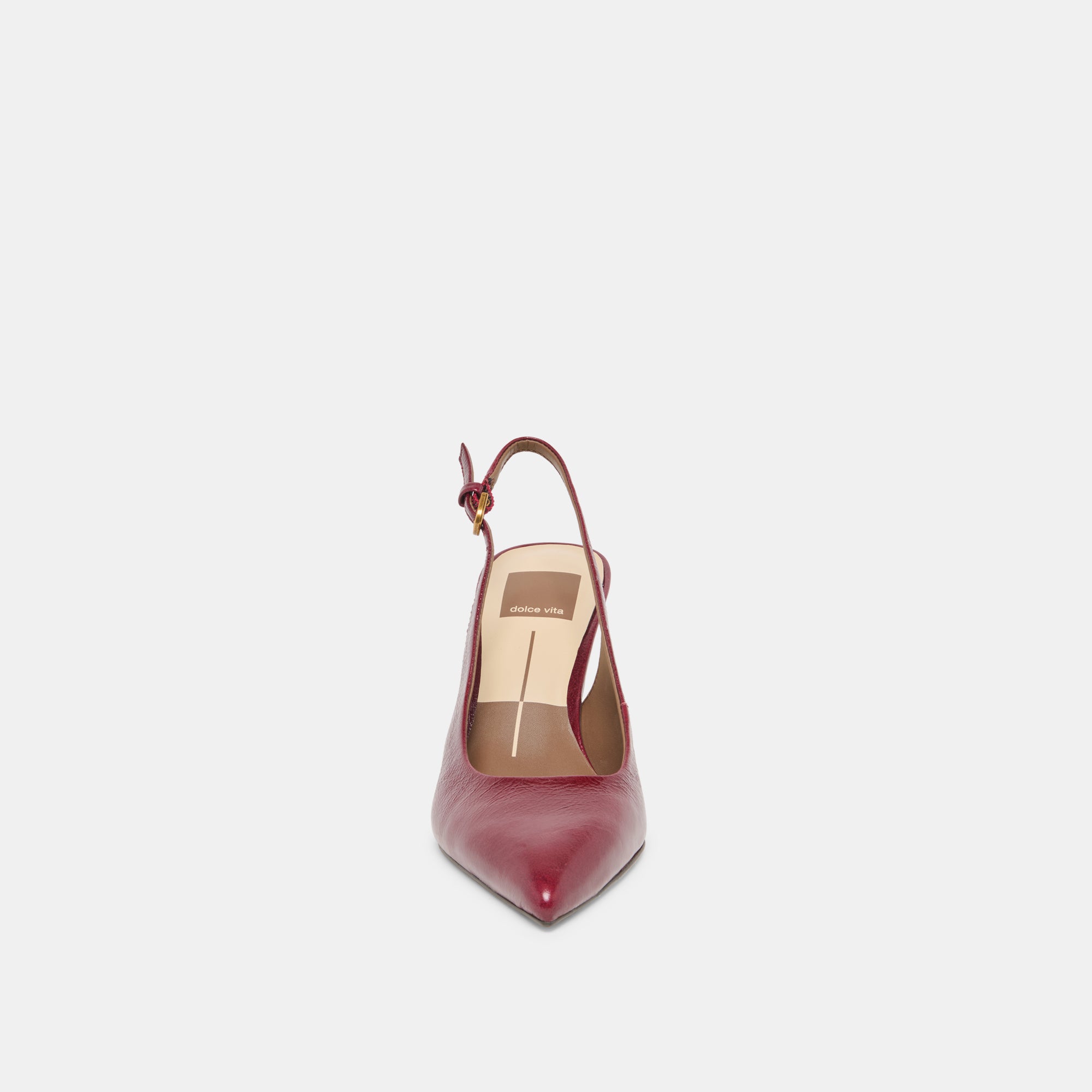 EVELAN WEDGES GARNET LEATHER - view 6
