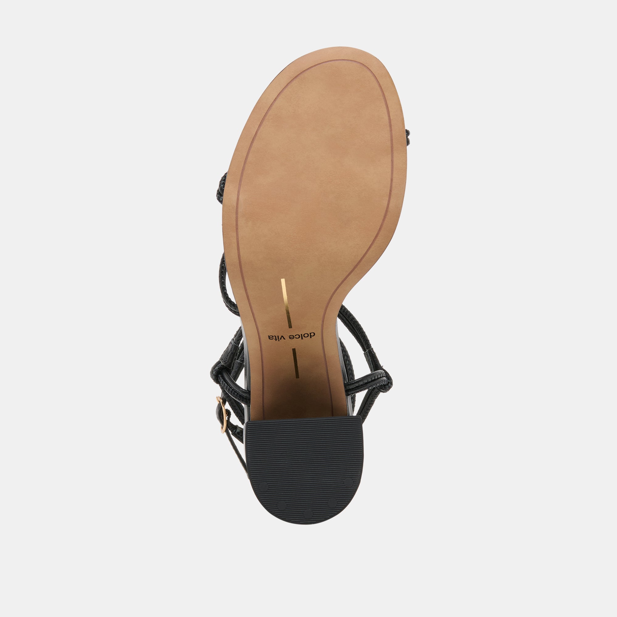 FIZZY HEELS BLACK LEATHER