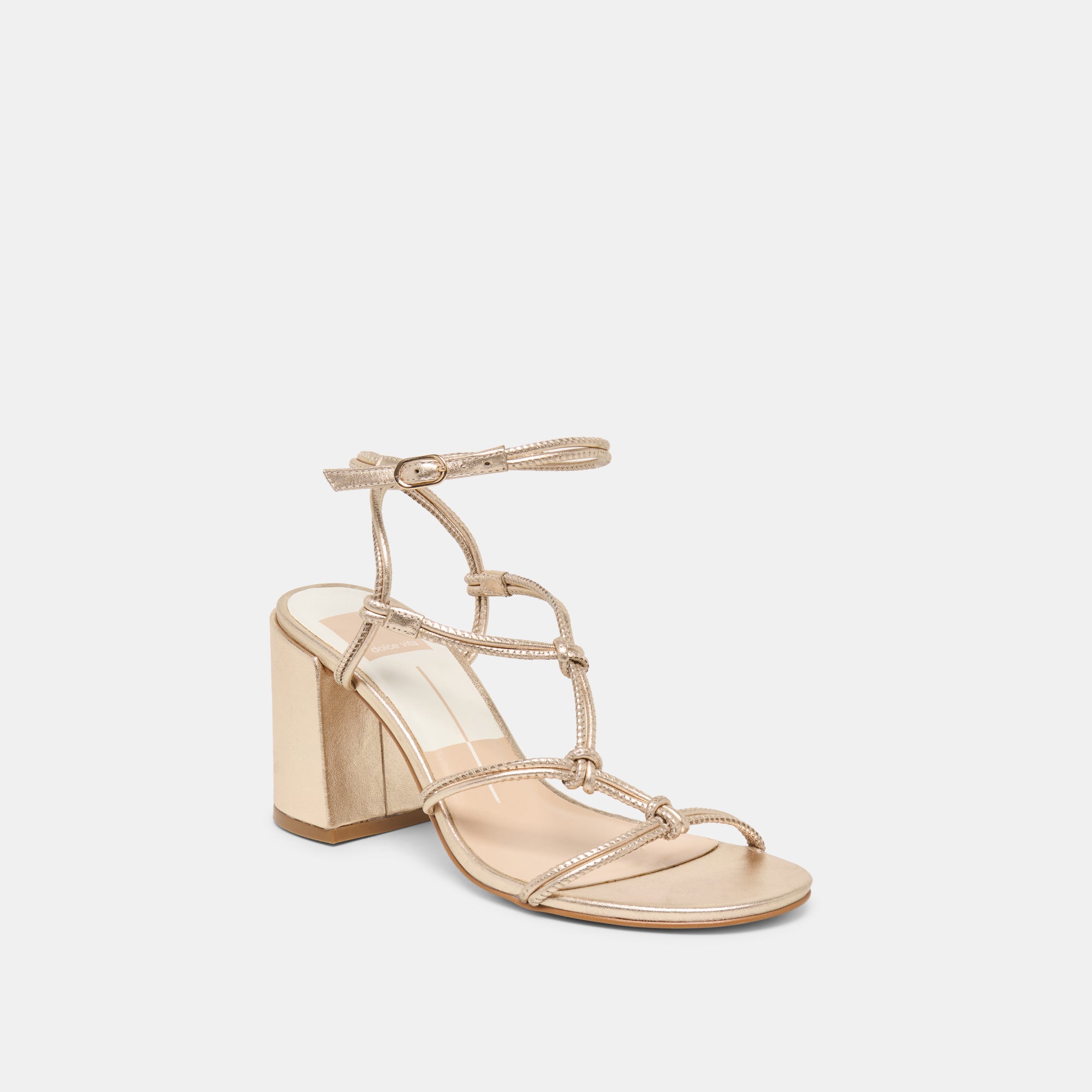 FIZZY HEELS GOLD LEATHER