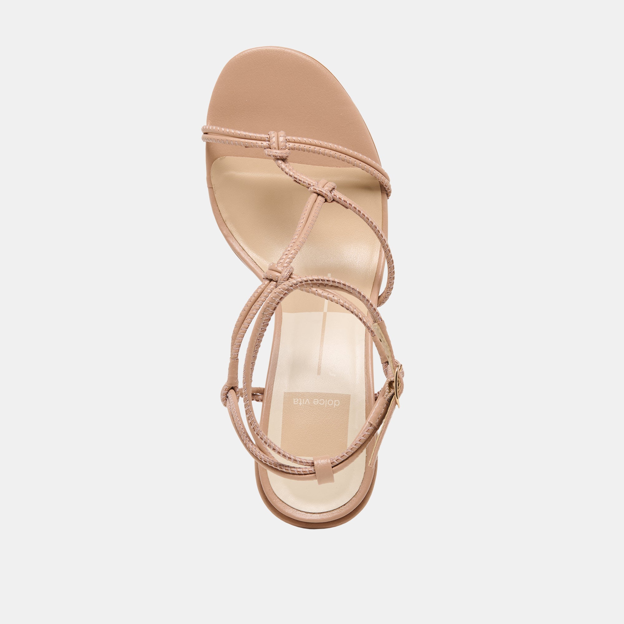 FIZZY HEELS LT TAN LEATHER