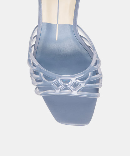 GALAE HEELS DUSTY BLUE JELLY